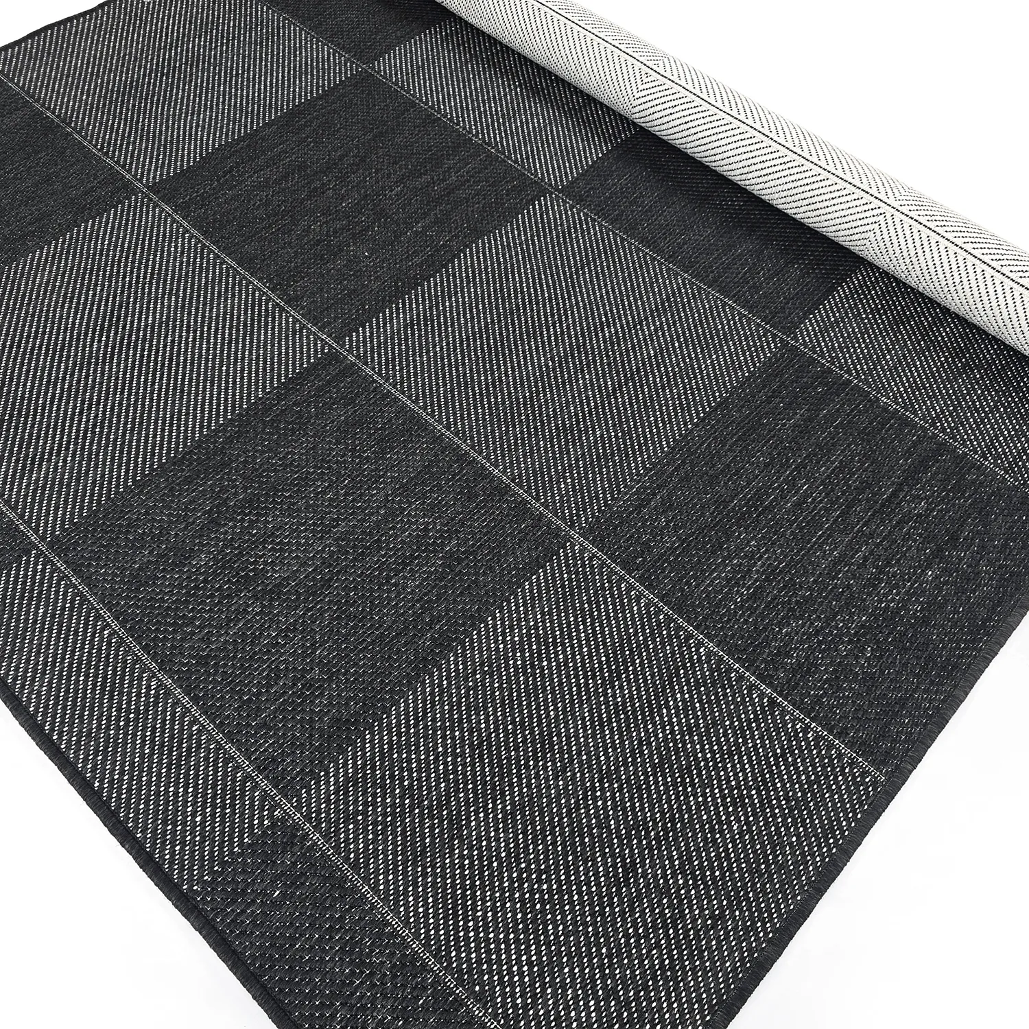 Alfombras de Interior/Exterior - utomhusmatta - Ava (negro)