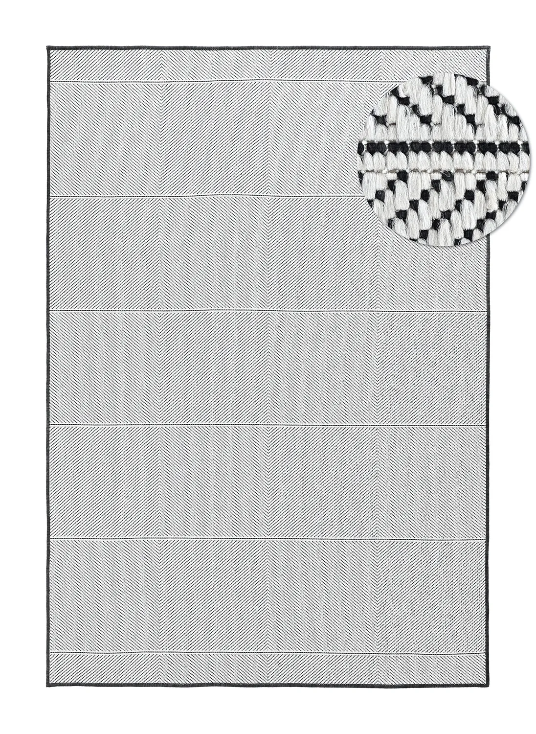 Alfombras de Interior/Exterior - utomhusmatta - Ava (negro)