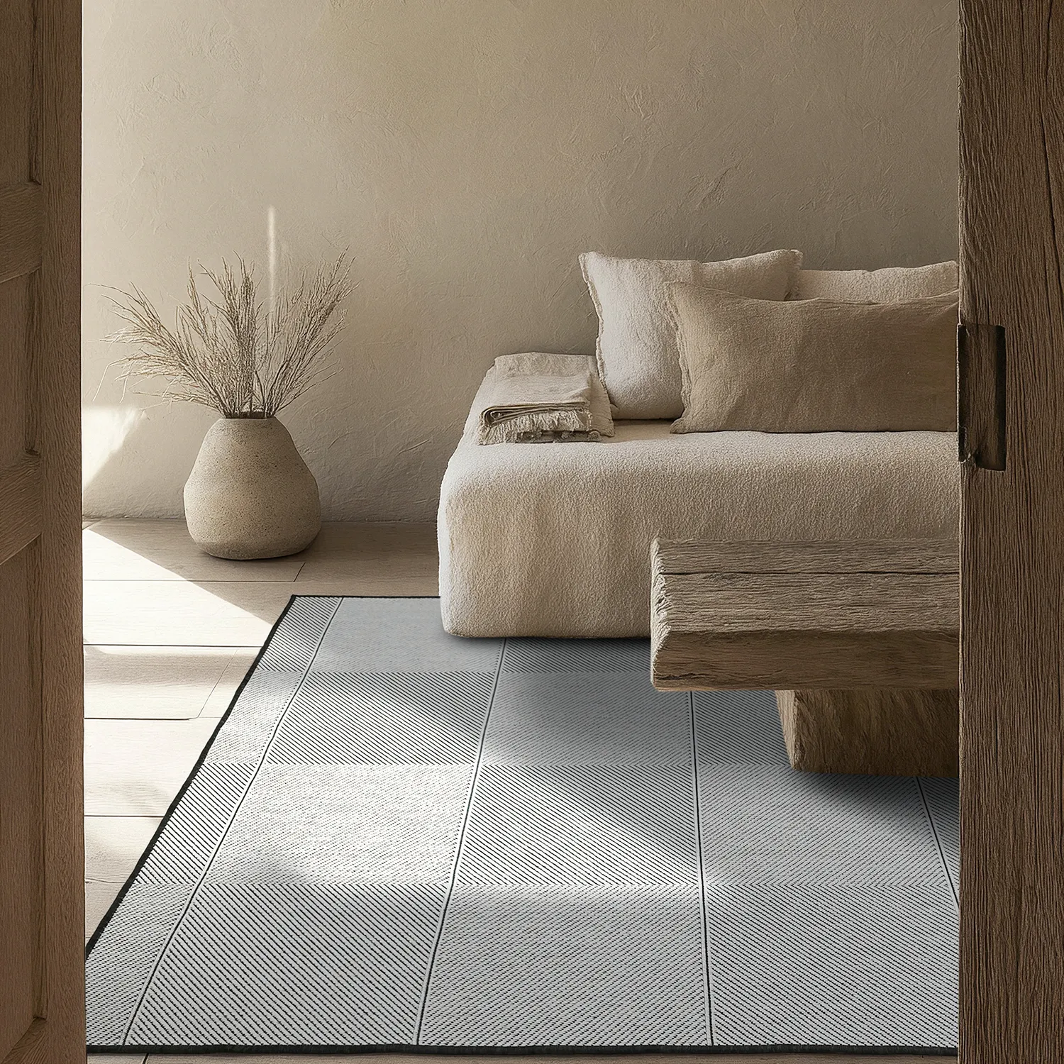 Alfombras de Interior/Exterior - utomhusmatta - Ava (negro)