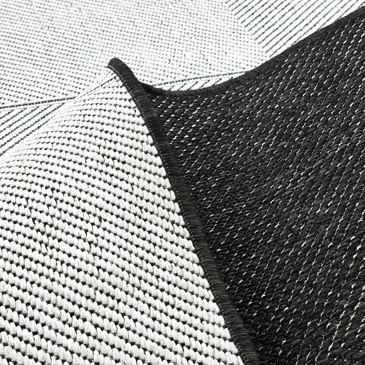 Alfombras de Interior/Exterior - utomhusmatta - Ava (negro)