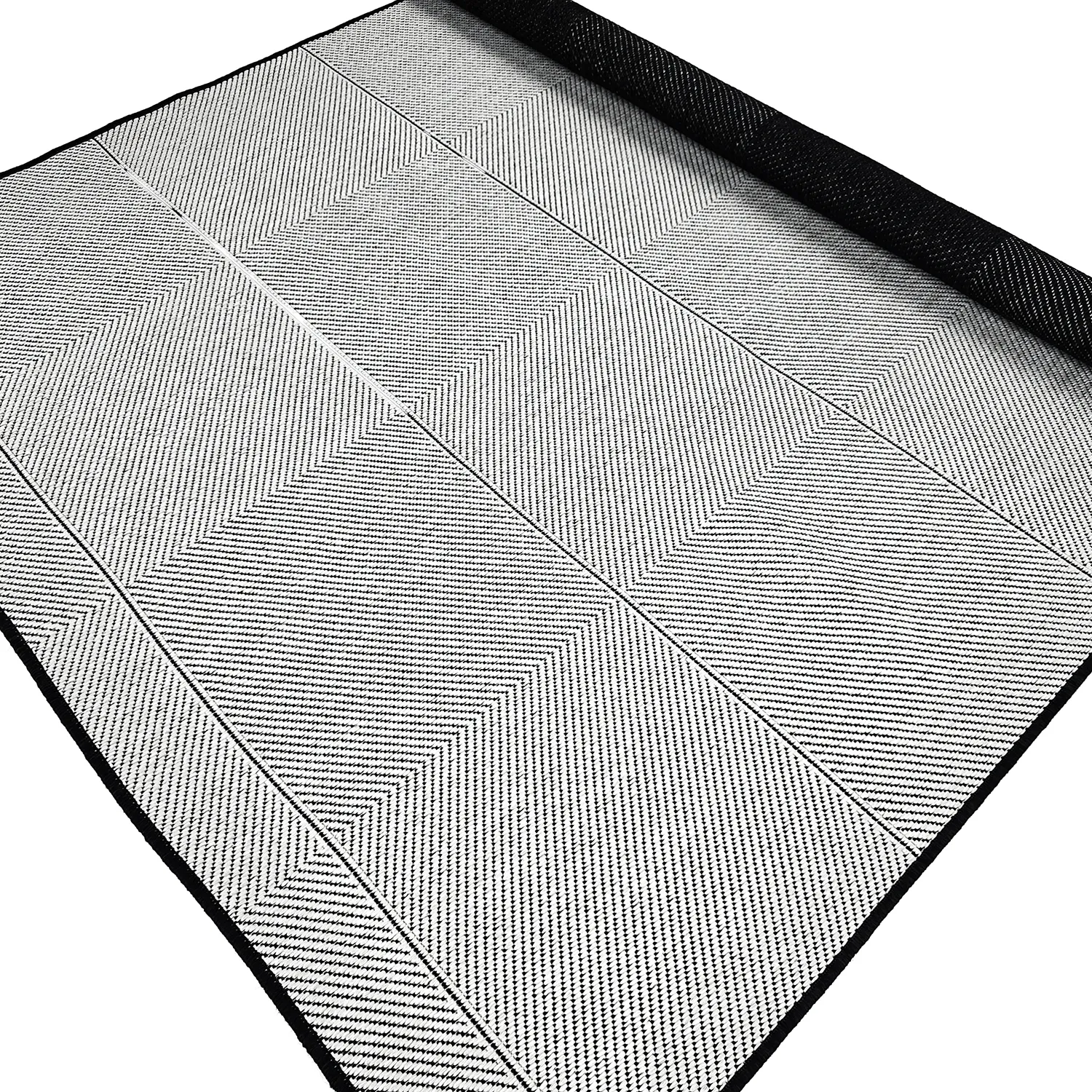 Alfombras de Interior/Exterior - utomhusmatta - Ava (negro)