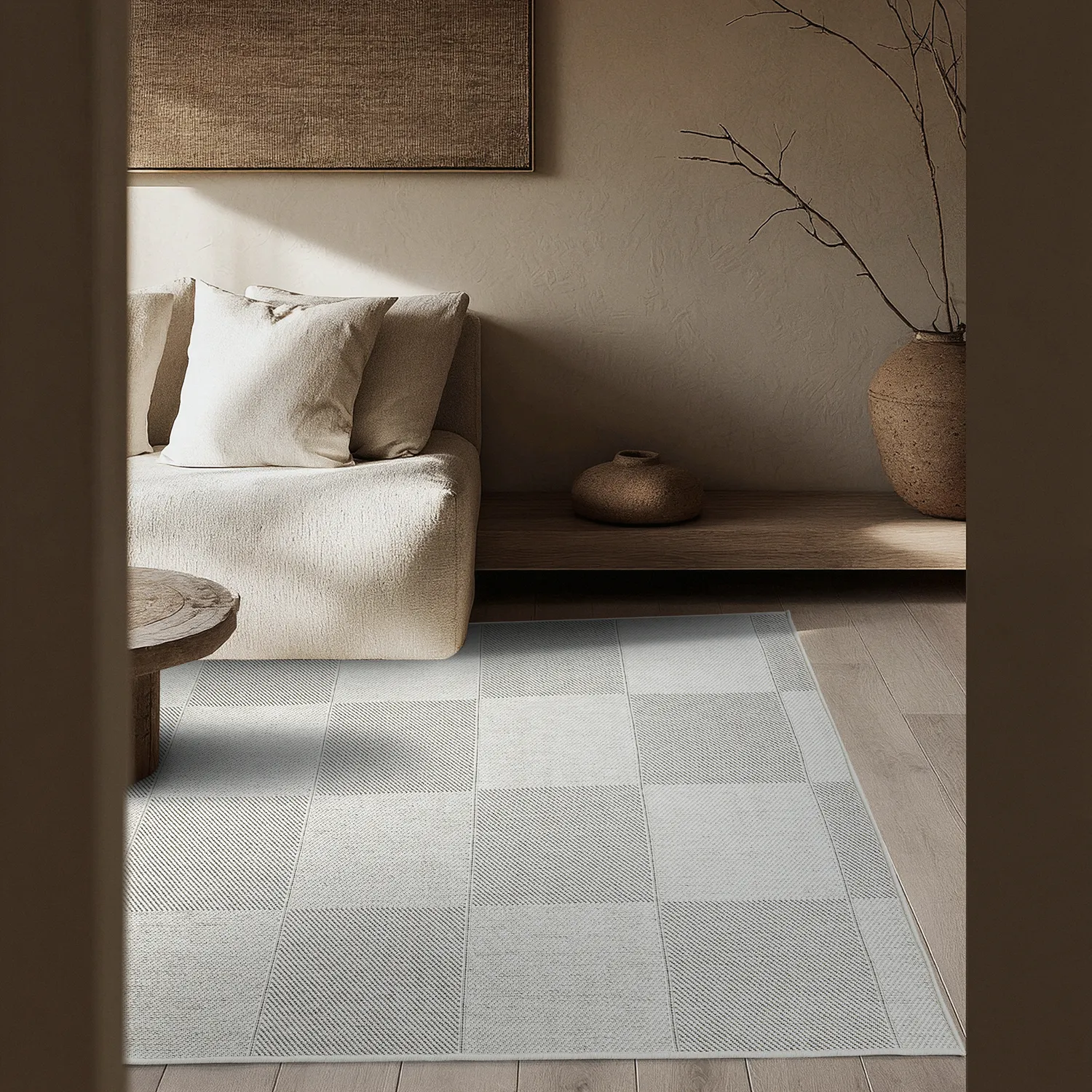 Alfombras de Interior/Exterior - utomhusmatta - Ava (blanco)
