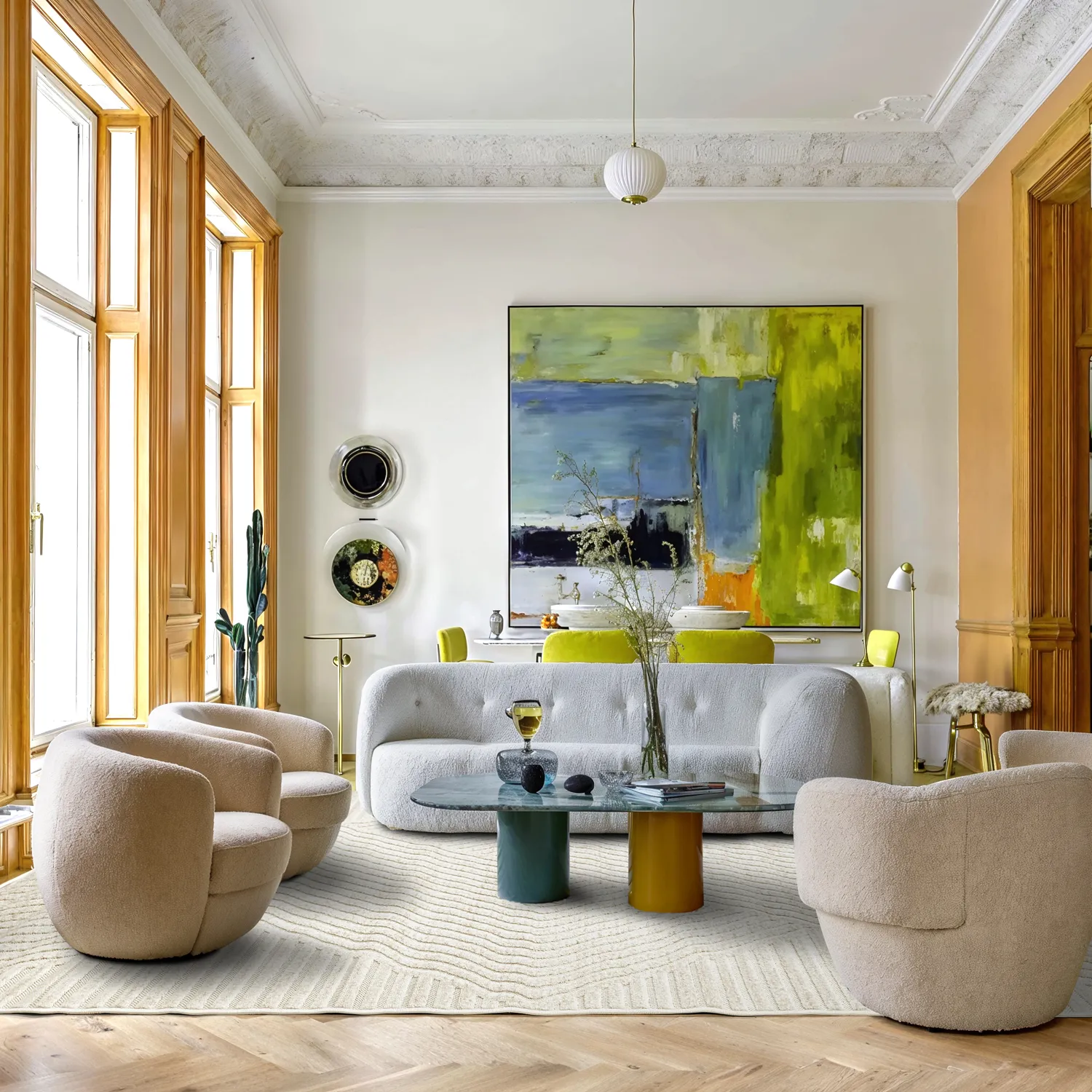 Shaggy Indoor/Outdoor - Ithaca (crema)