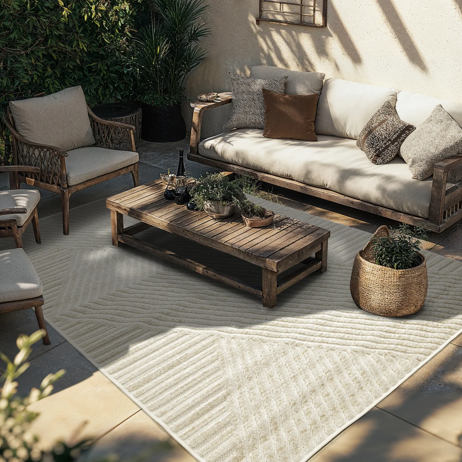 Shaggy Indoor/Outdoor - Ithaca (crema)