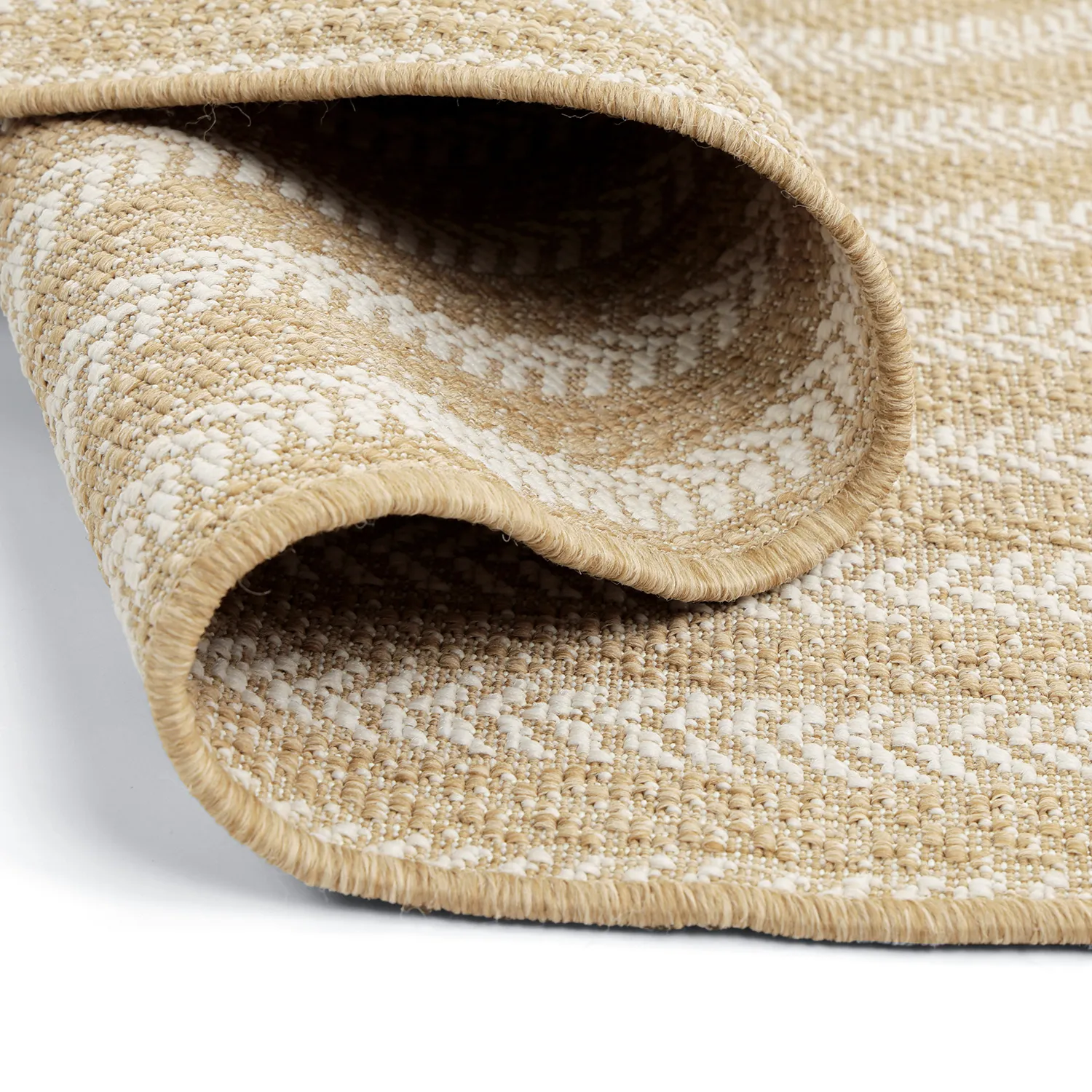 Alfombra ovalada - Indoor/outdoor Leander (naturaleza)