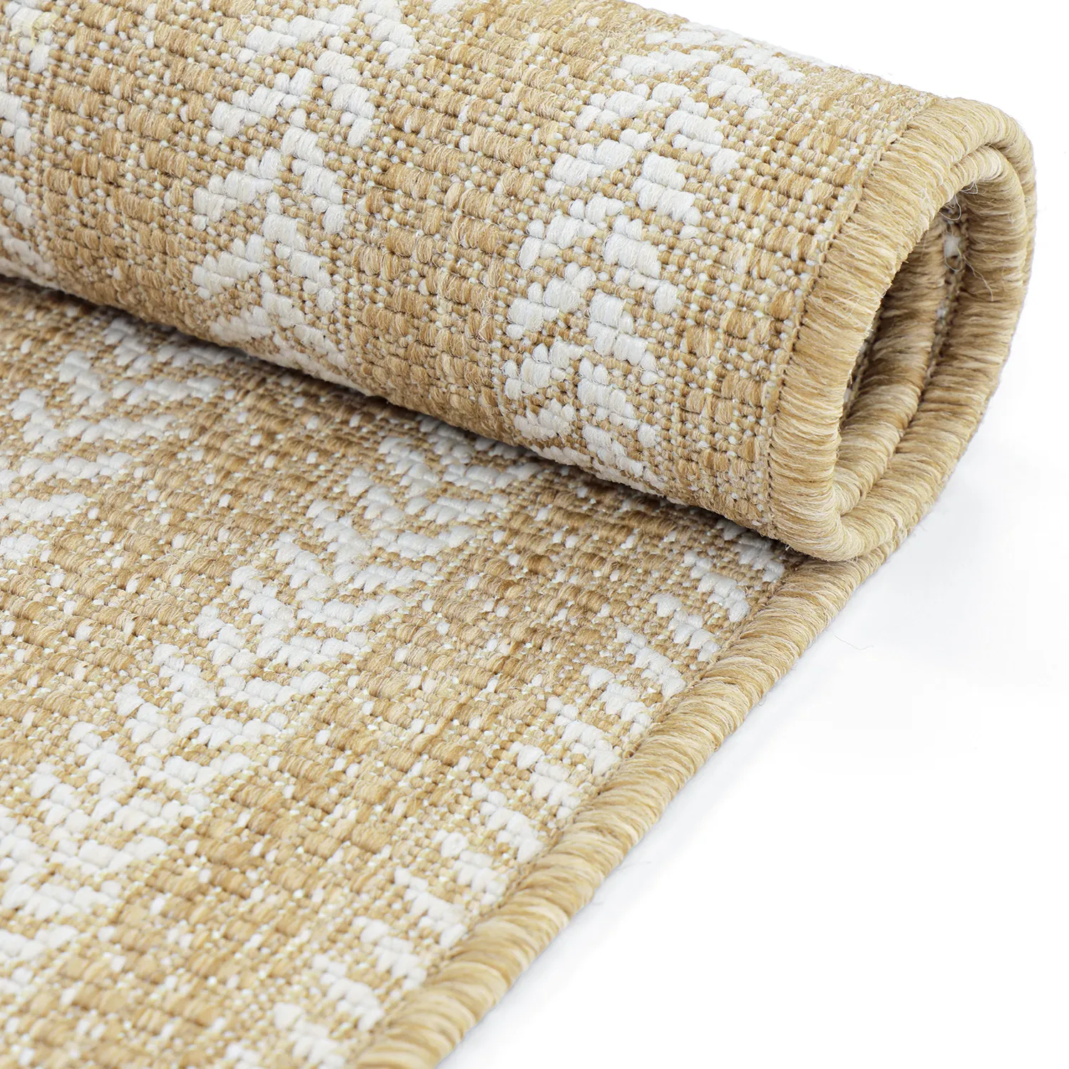 Alfombra ovalada - Indoor/outdoor Leander (naturaleza)