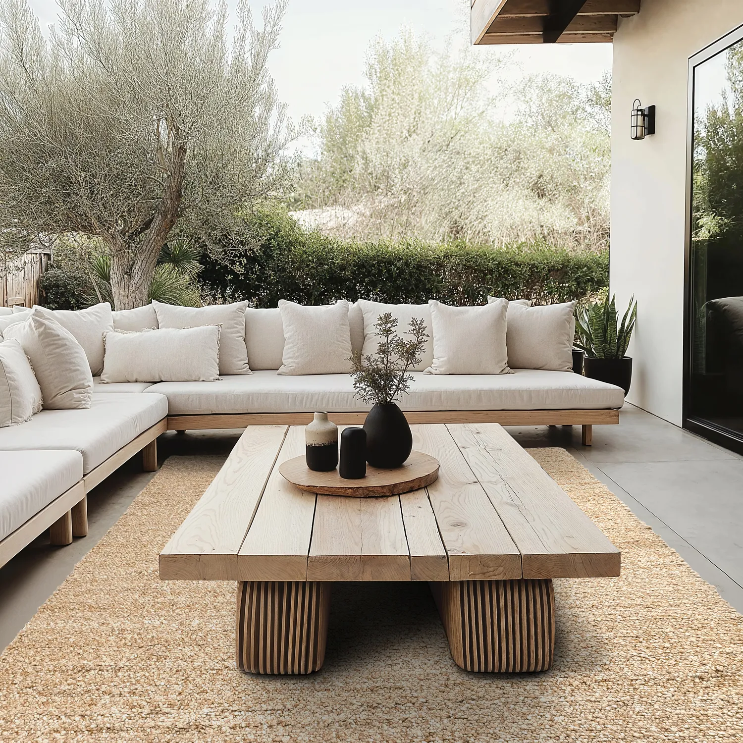 Alfombras de Interior/Exterior - Milford Wool Look (beige)