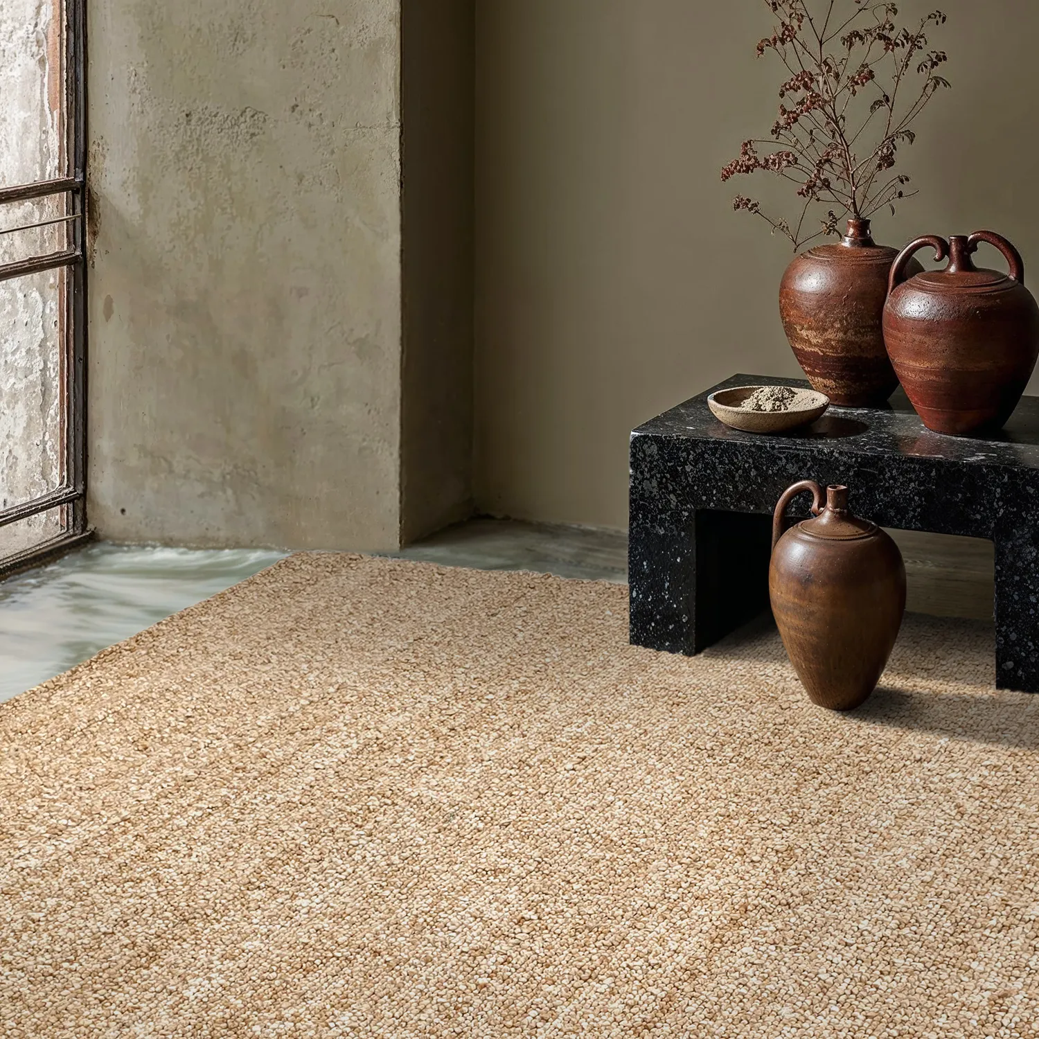 Alfombras de Interior/Exterior - Milford Wool Look (beige)