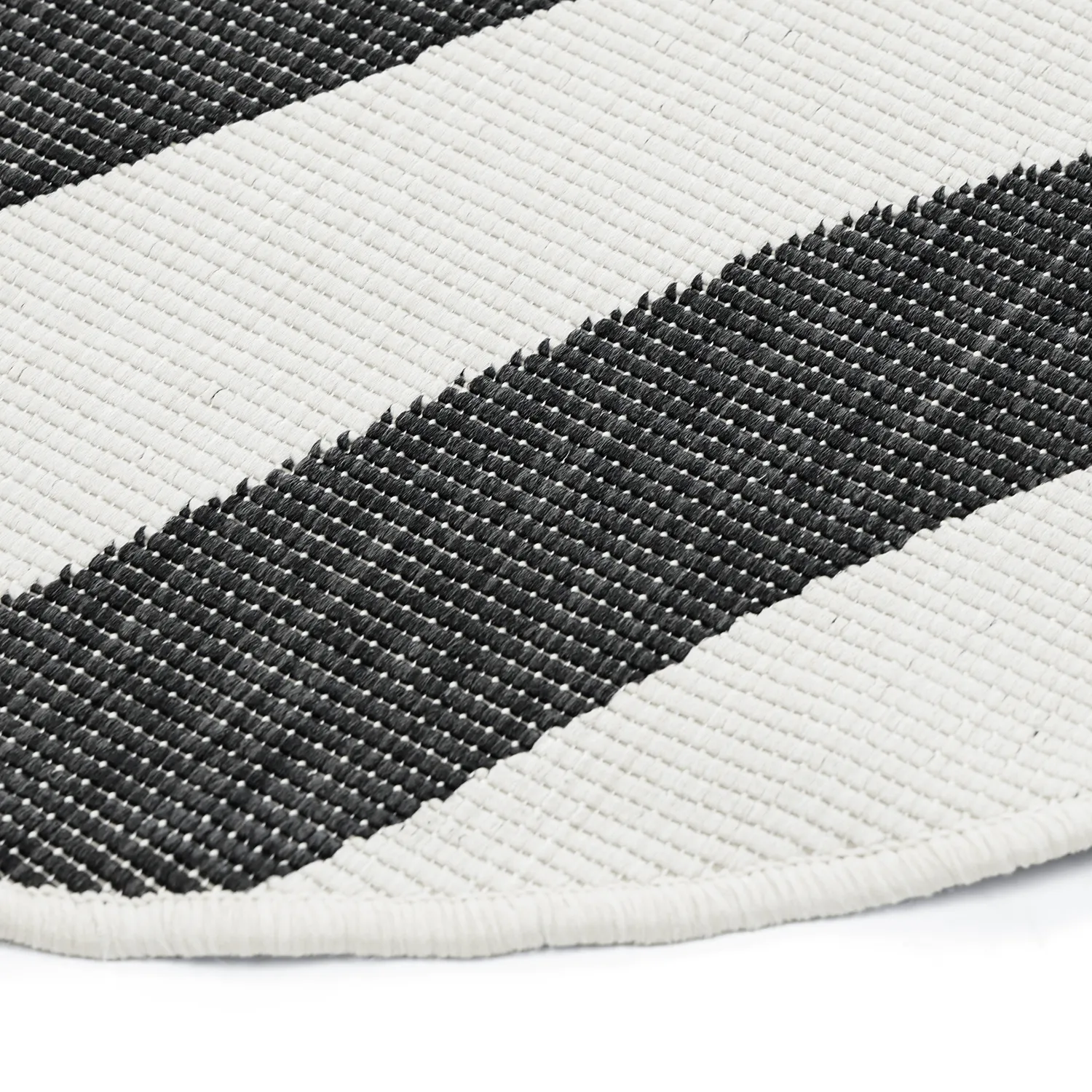 Alfombras de Interior/Exterior - utomhusmatta - Remina (negro/blanco)