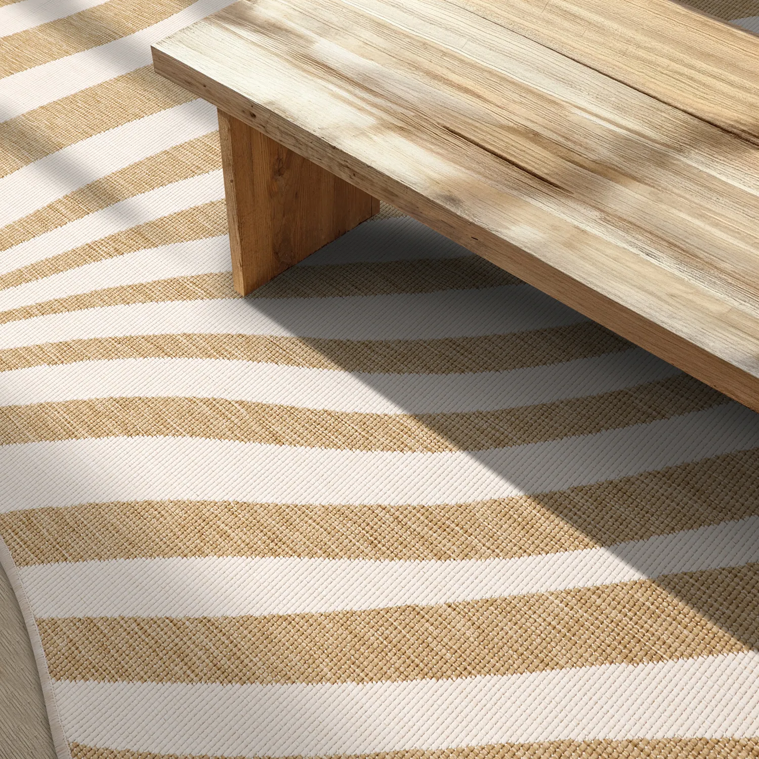 Alfombras de Interior/Exterior - utomhusmatta - Remina (naturaleza/blanco)