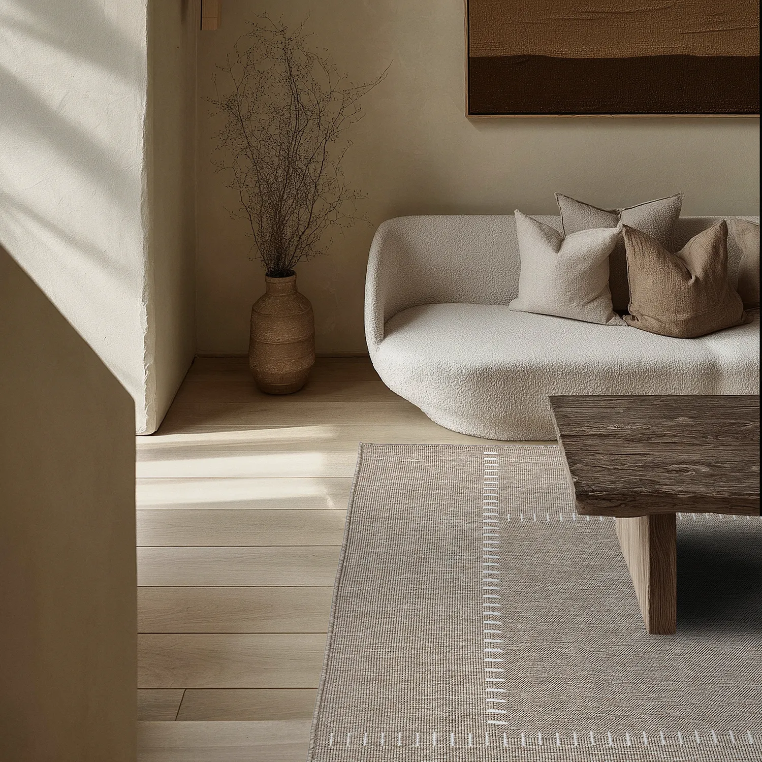 Alfombras de Interior/Exterior - utomhusmatta - Rhea (beige)