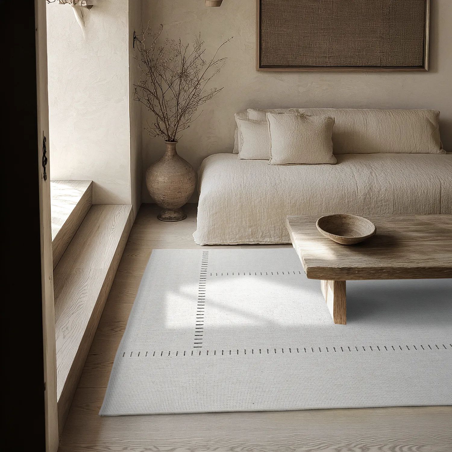 Alfombras de Interior/Exterior - utomhusmatta - Rhea (blanco)