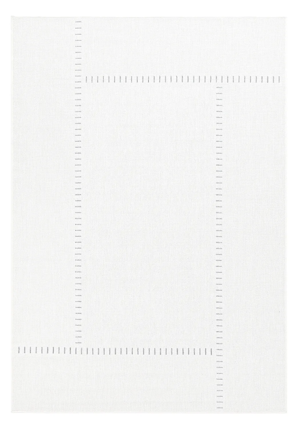 Alfombras de Interior/Exterior - utomhusmatta - Rhea (blanco)