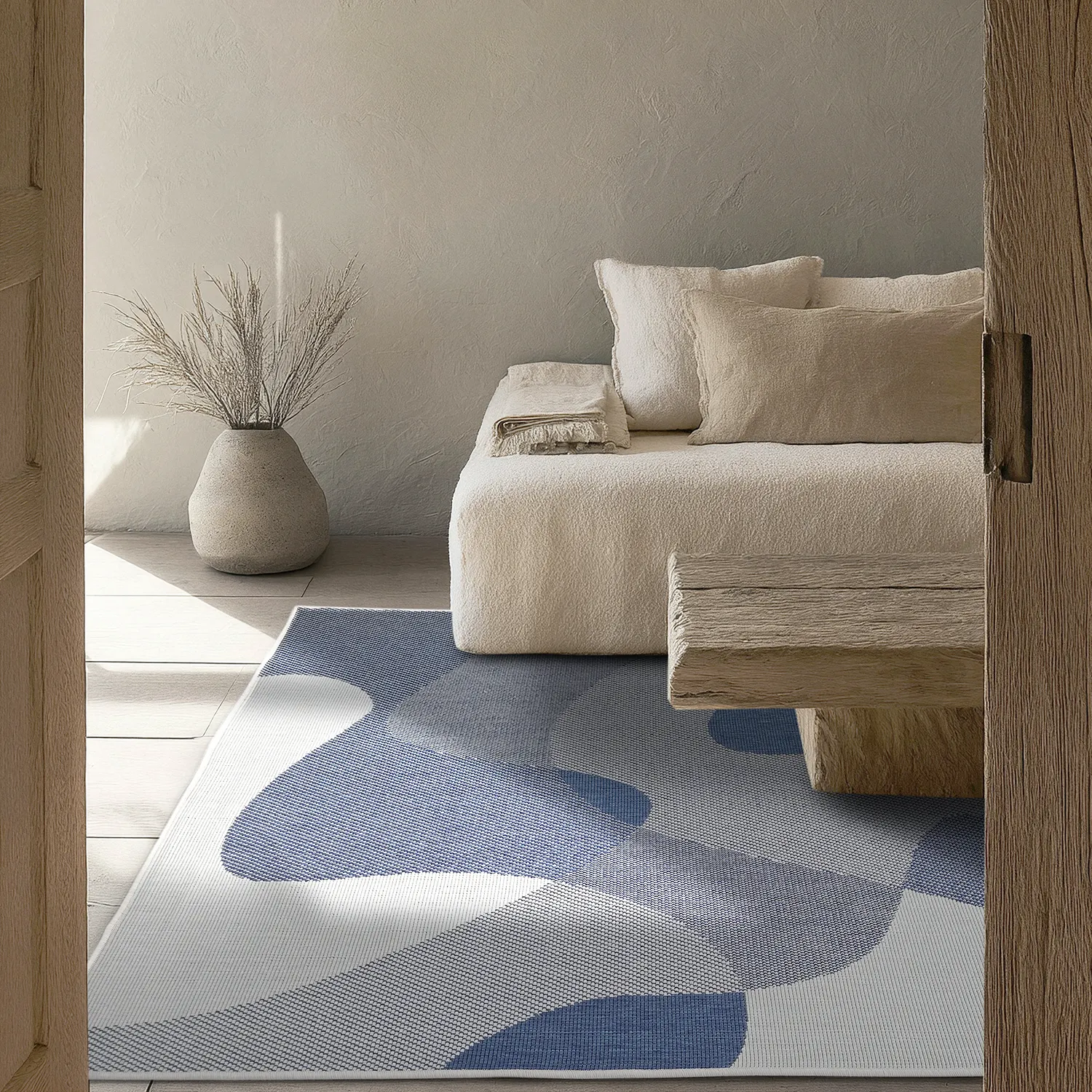 Alfombras de Interior/Exterior - utomhusmatta - Somerville (azul)
