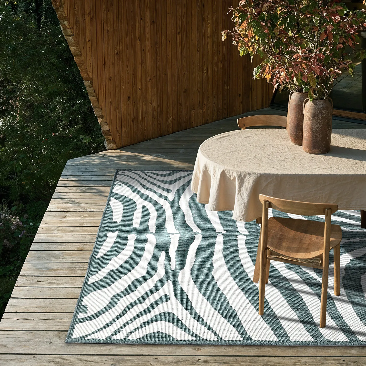 Alfombras de Interior/Exterior - utomhusmatta - Winona (verde)