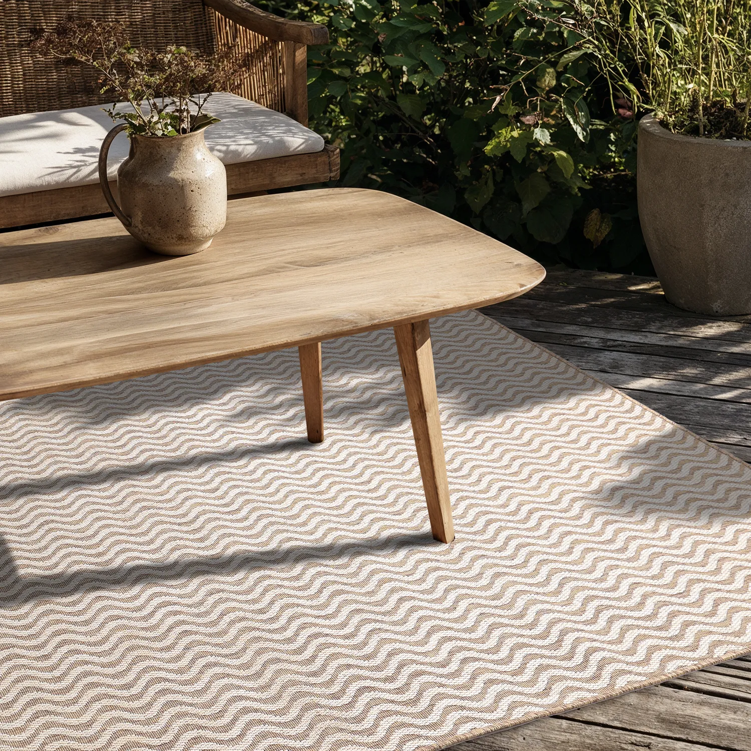 Alfombras de Interior/Exterior - Tracino (marrón)