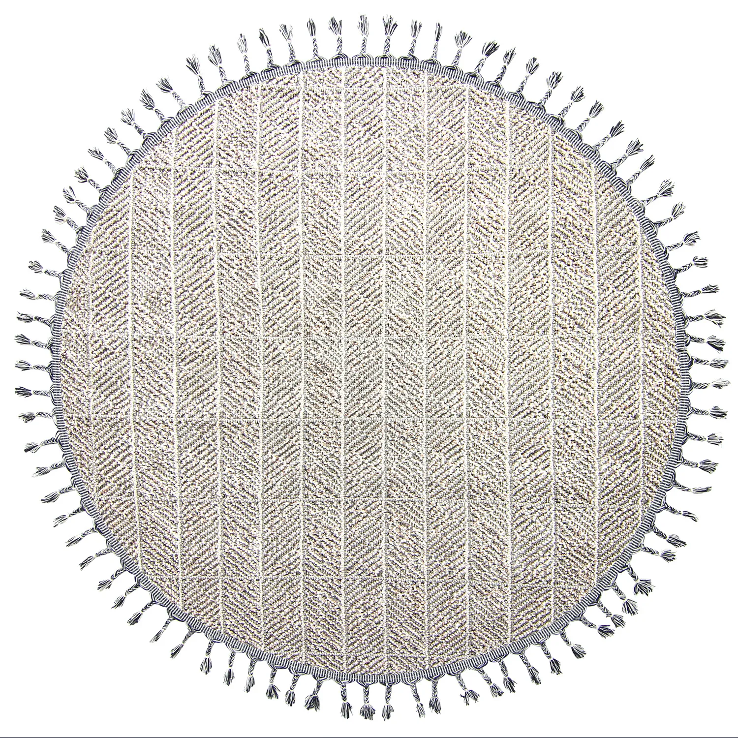Alfombras redondeadas - Indoor/Outdoor Francisco (gris)