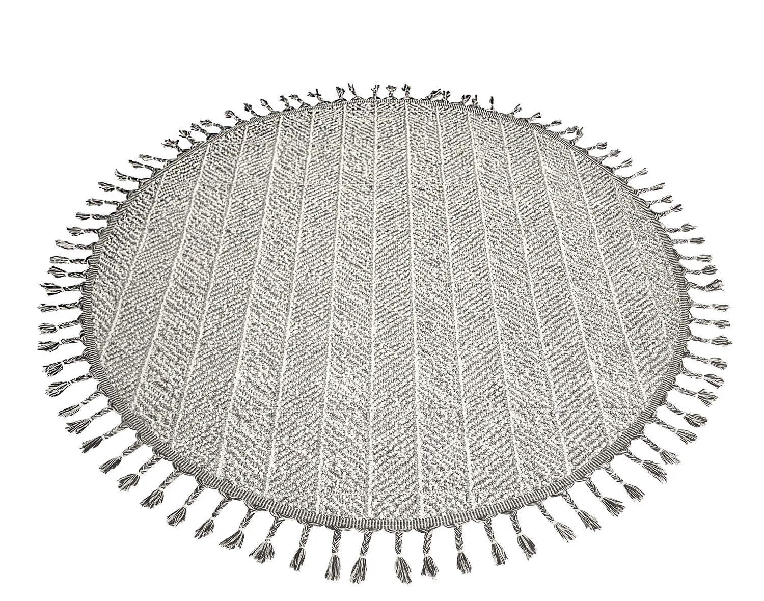 Alfombras redondeadas - Indoor/Outdoor Francisco (gris)