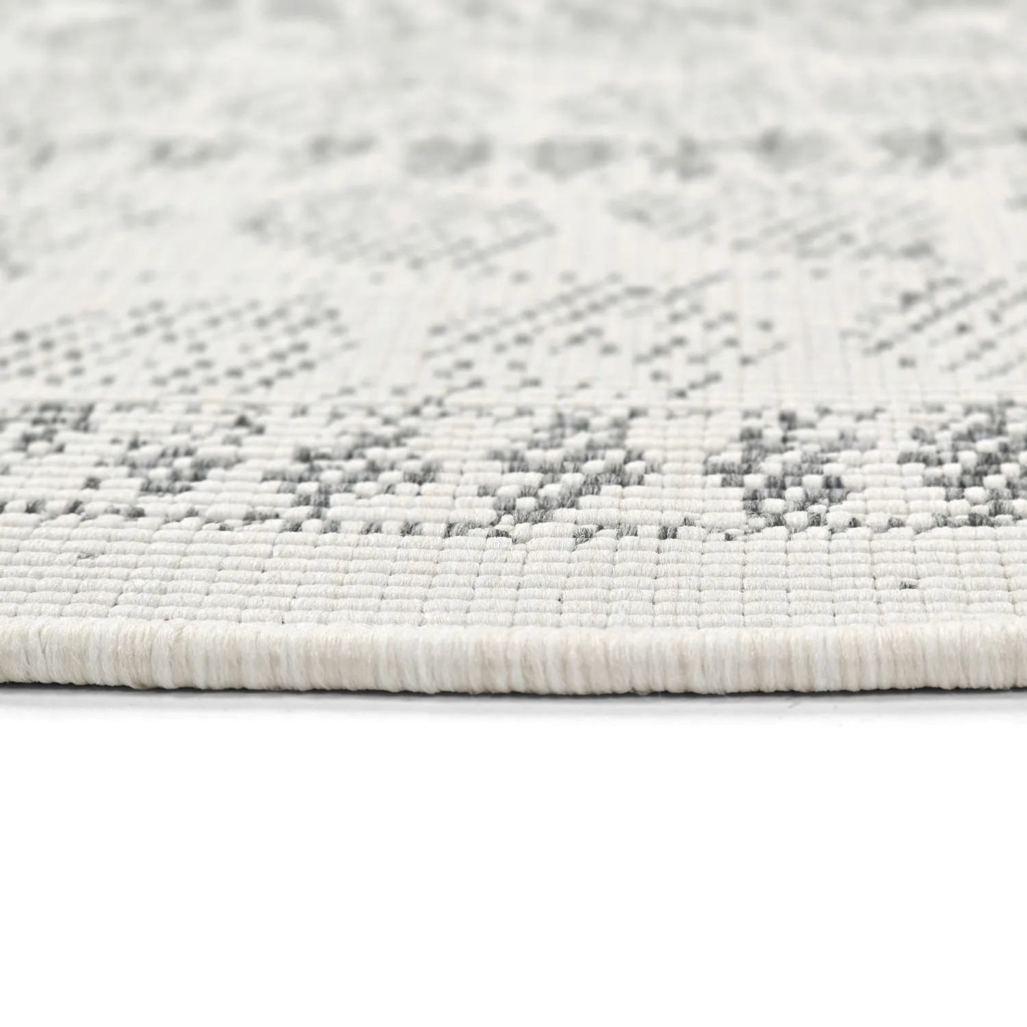 Alfombras redondeadas - Indoor/Outdoor Malcolm (gris)