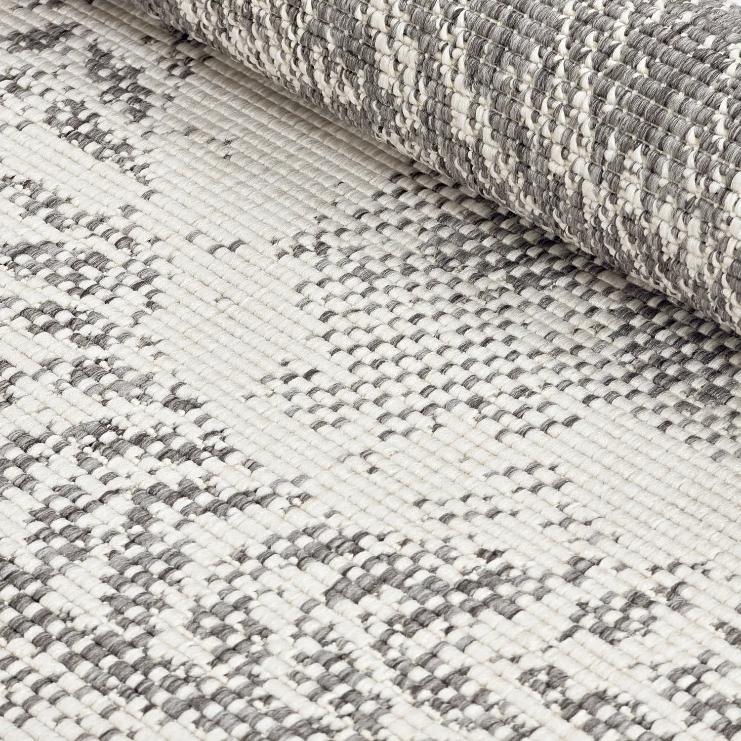 Alfombras redondeadas - Indoor/Outdoor Malcolm (gris)