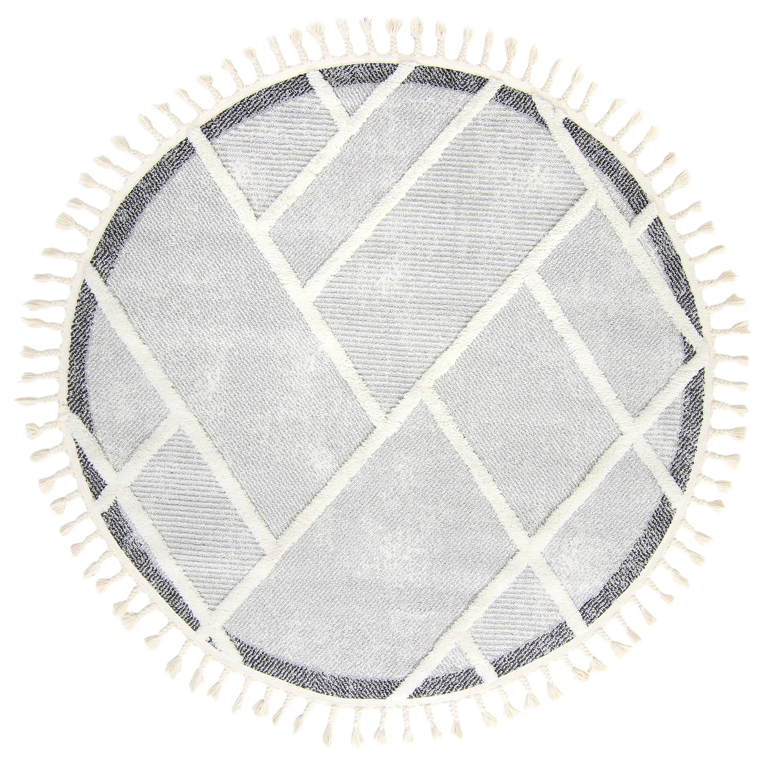Alfombras redondeadas - Boston (gris)