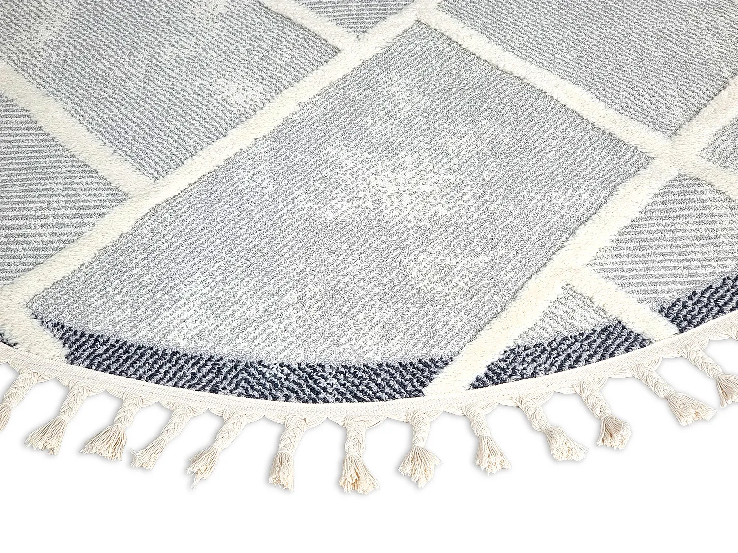 Alfombras redondeadas - Boston (gris)
