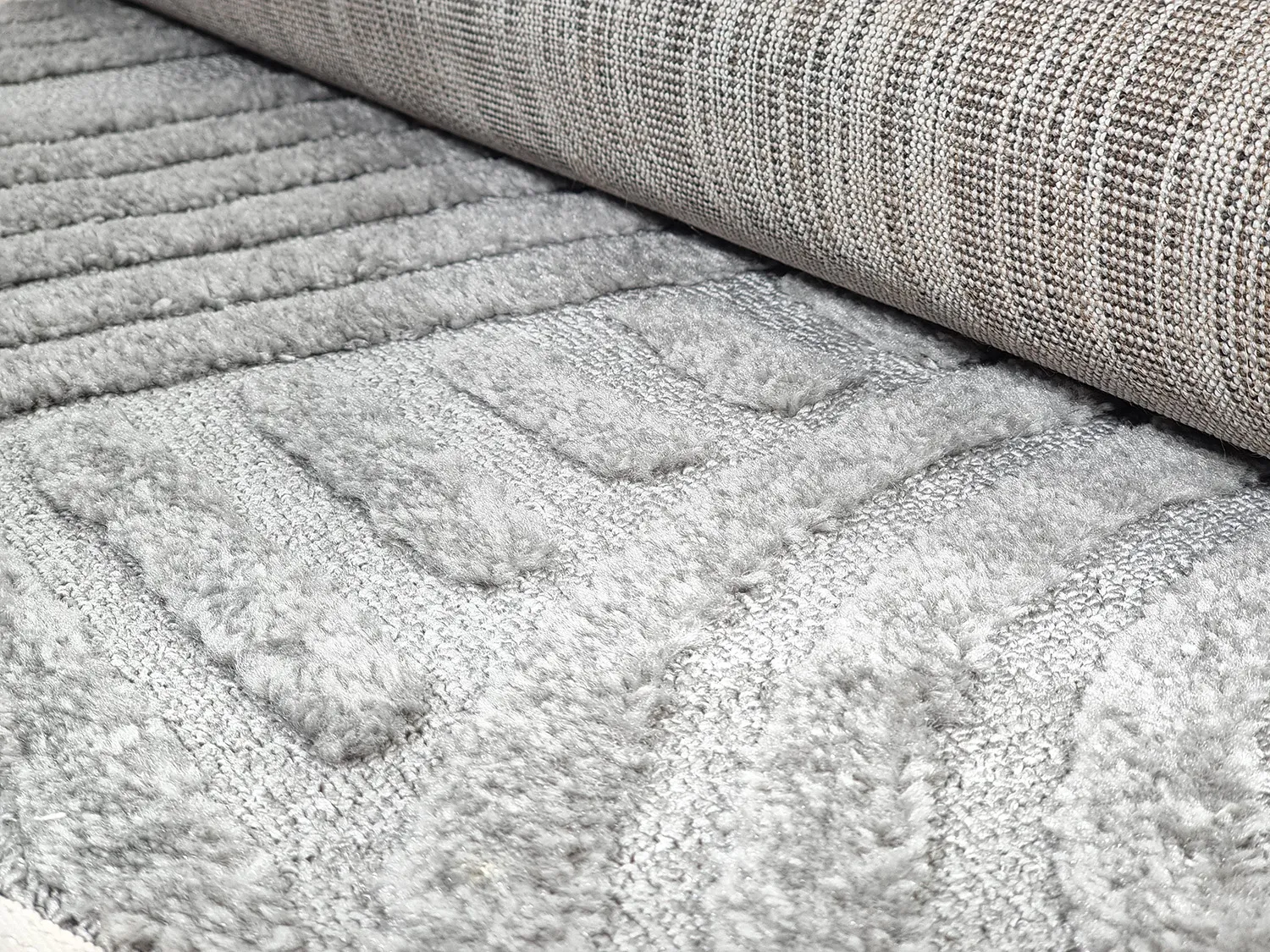 Alfombras redondeadas - Campbell (gris)