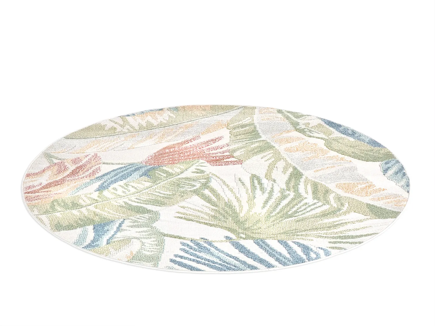 Alfombras redondeadas - Indoor/Outdoor Havana (cream/multi)