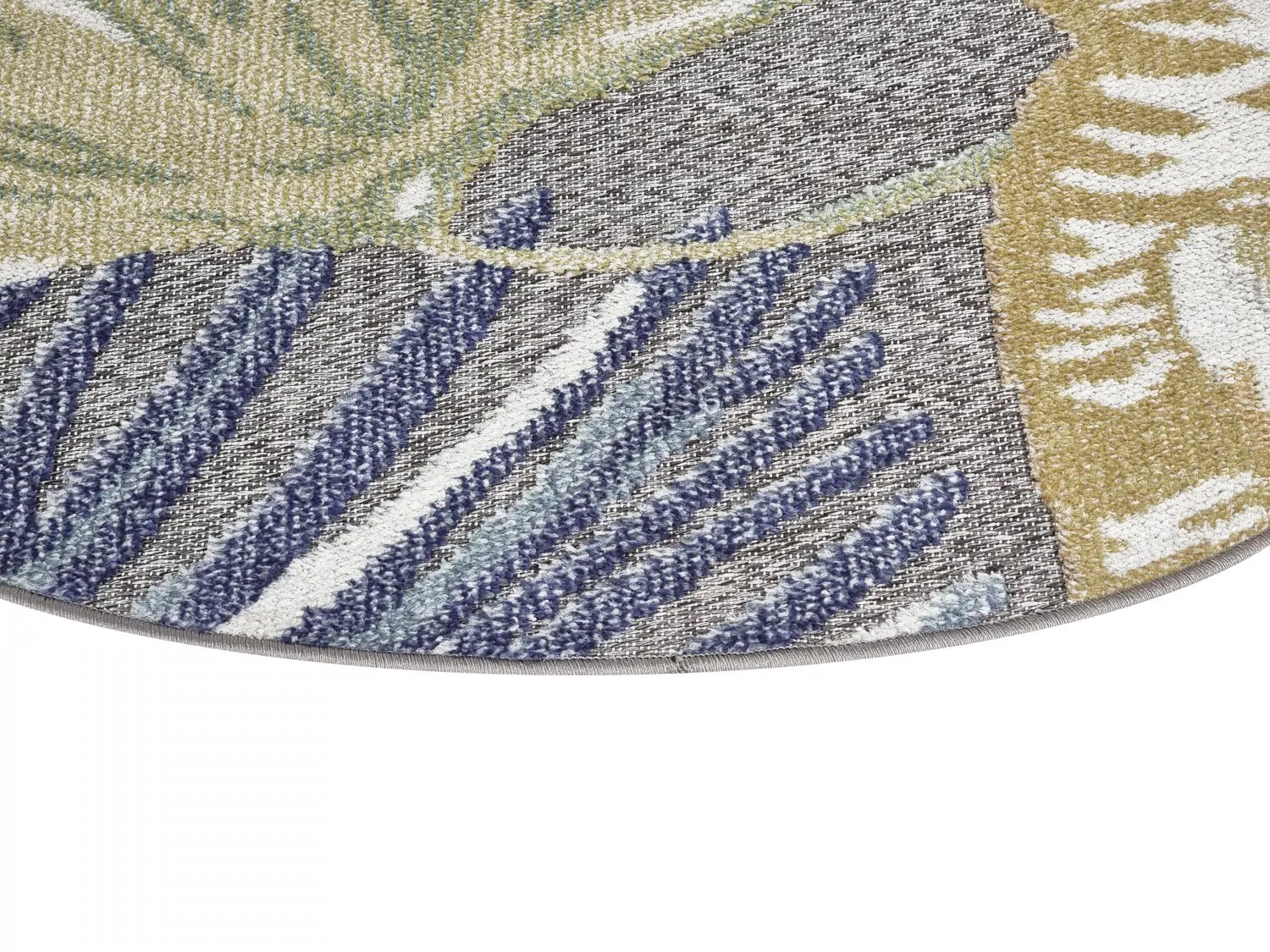 Alfombras redondeadas - Indoor/Outdoor Havana (azul/multi)