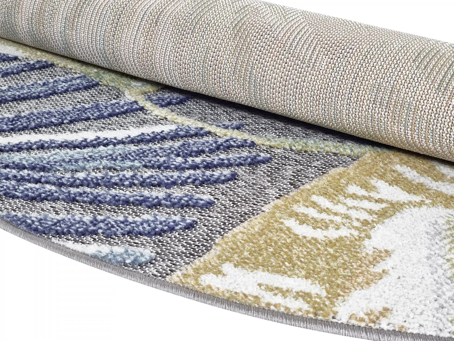 Alfombras redondeadas - Indoor/Outdoor Havana (azul/multi)