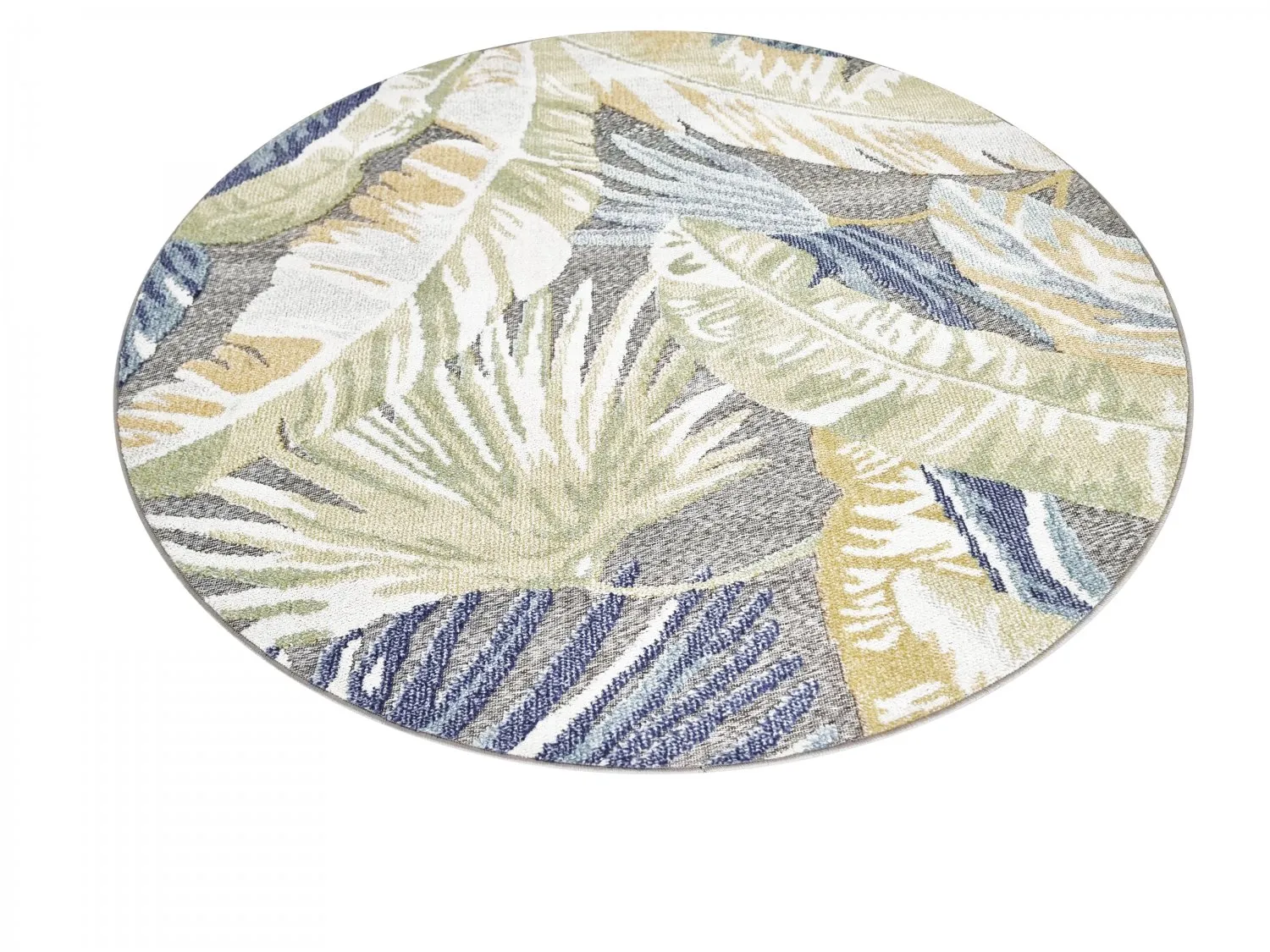 Alfombras redondeadas - Indoor/Outdoor Havana (azul/multi)