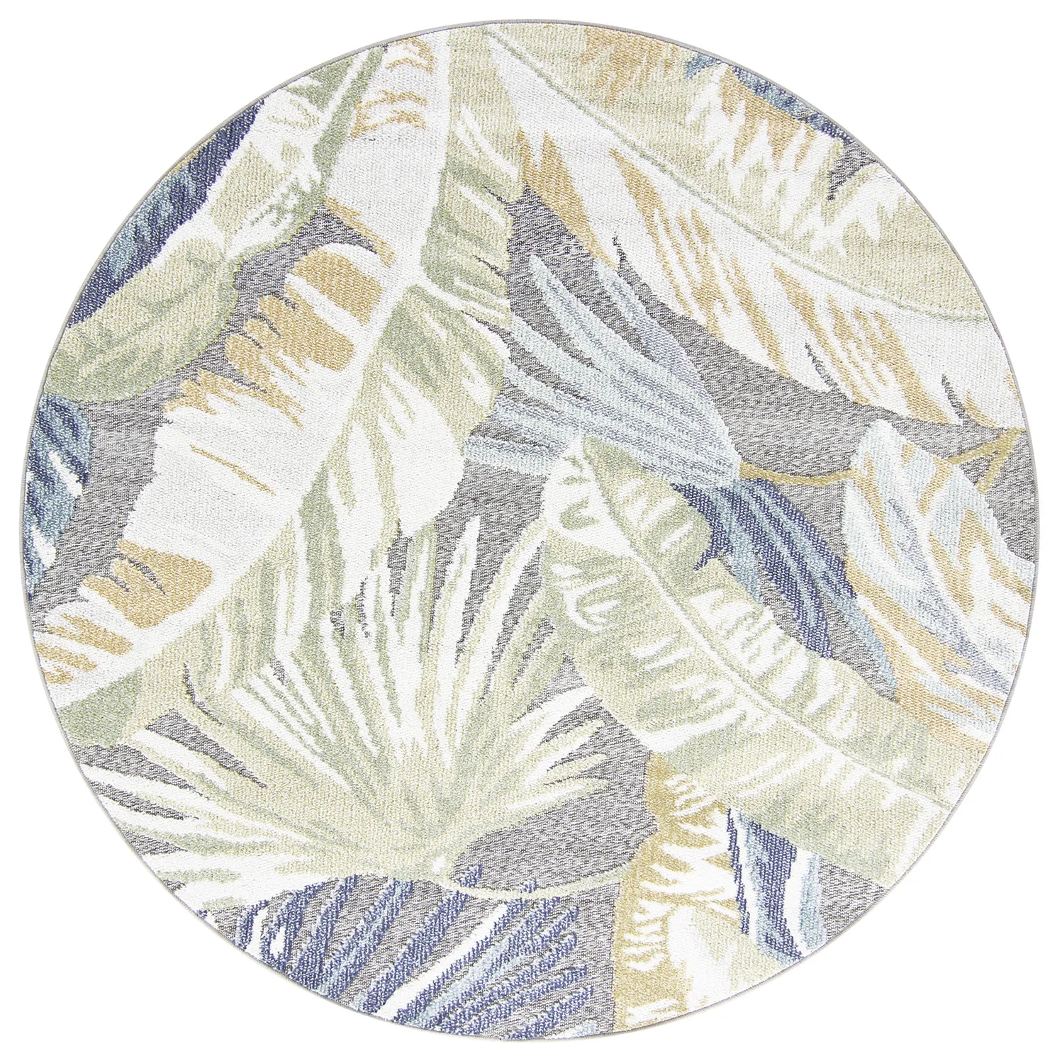 Alfombras redondeadas - Indoor/Outdoor Havana (azul/multi)