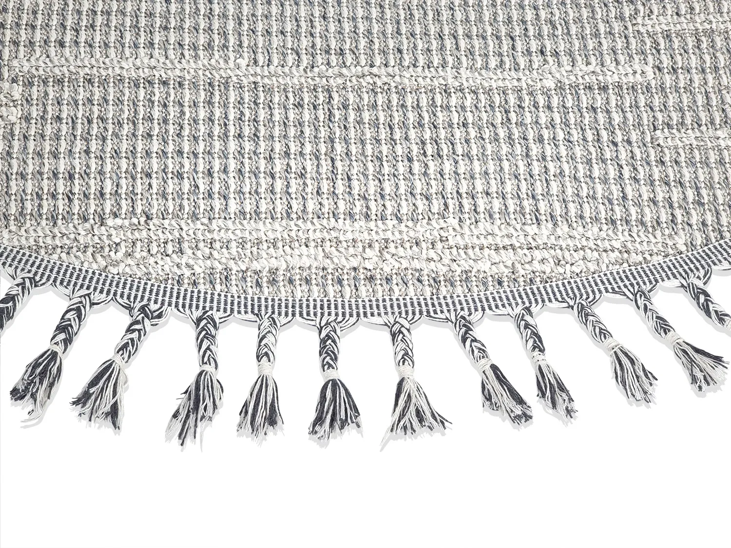Alfombras redondeadas - Indoor/Outdoor Paz (gris)