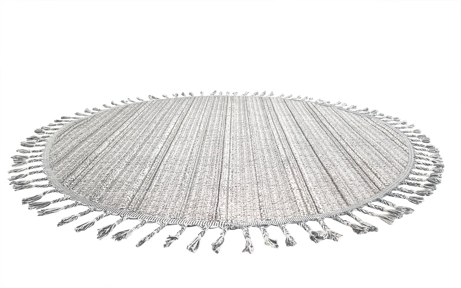 Alfombras redondeadas - Indoor/Outdoor Sofia (gris/azul)