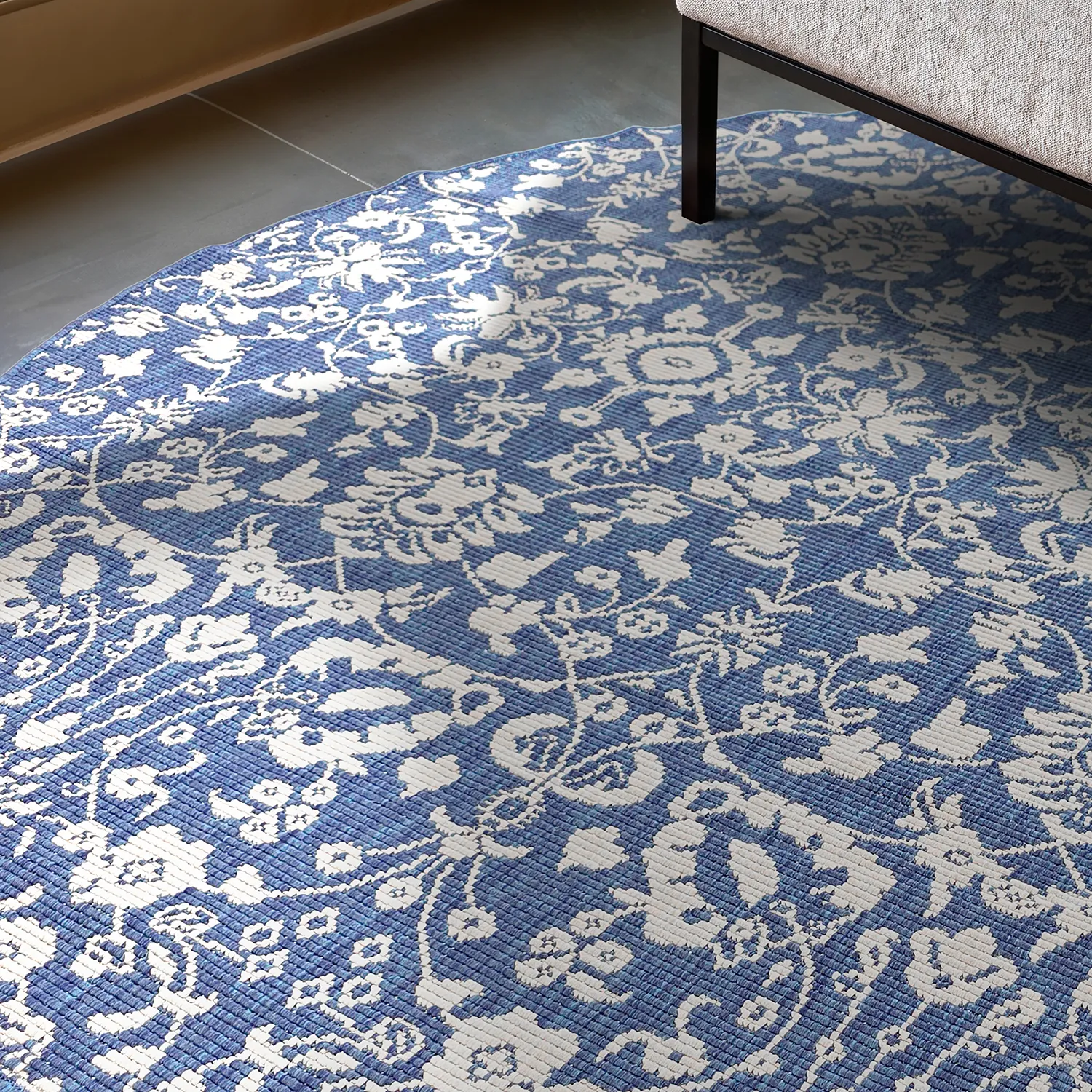 Alfombras redondeadas - Brussels Ocean (azul)