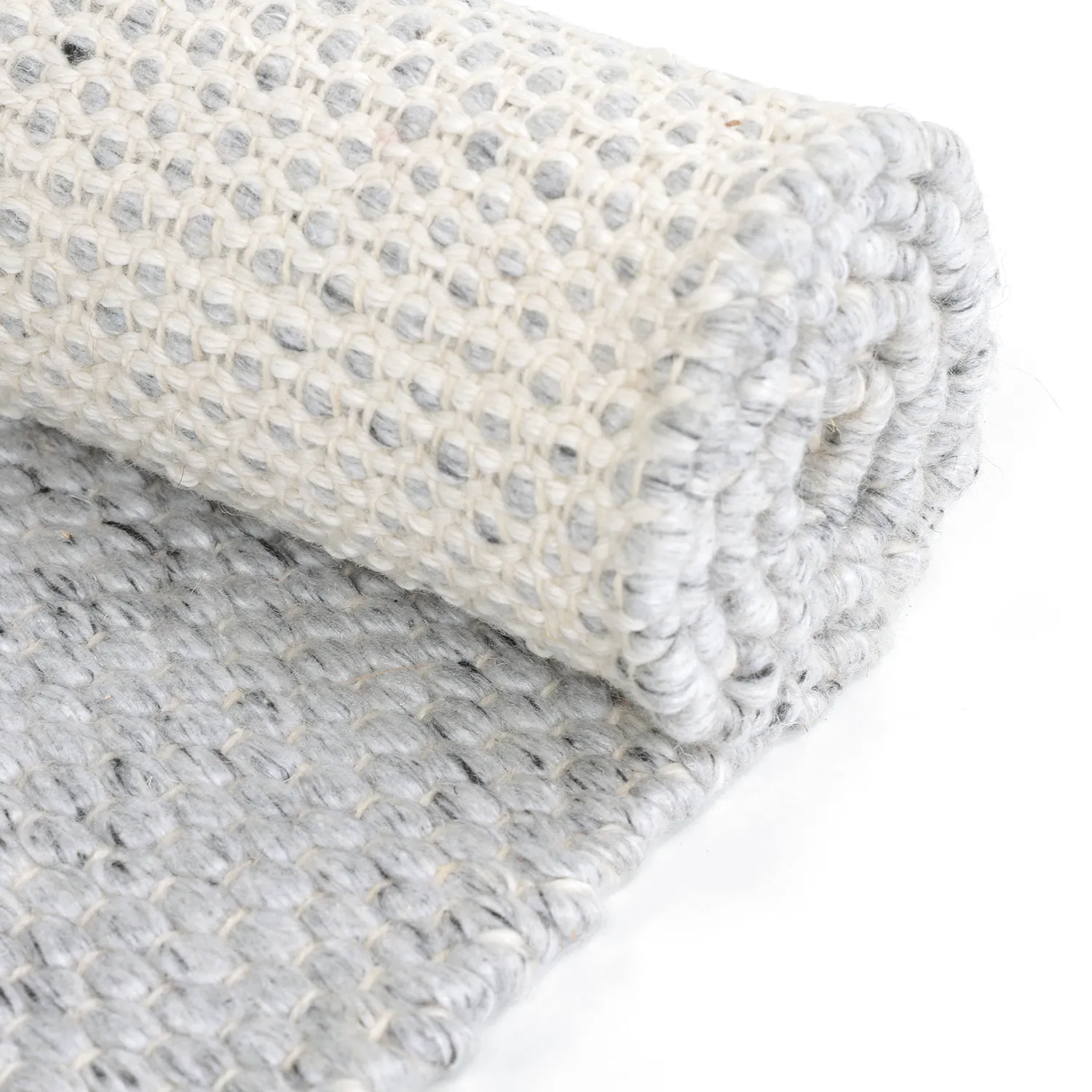 Alfombras de Interior/Exterior - Arco Wool Look (gris/beige)