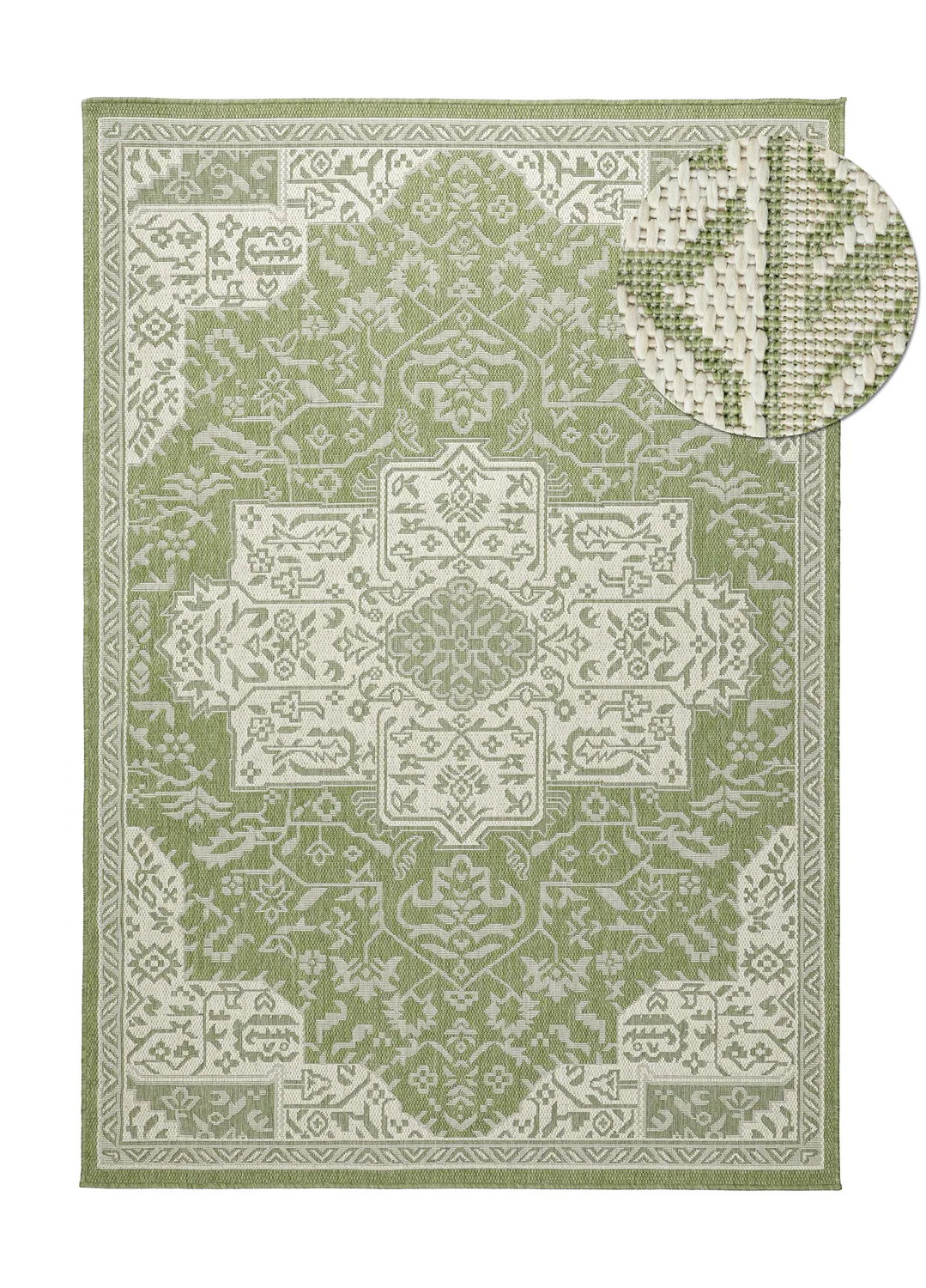 Alfombras de Interior/Exterior - Dhamar (verde)