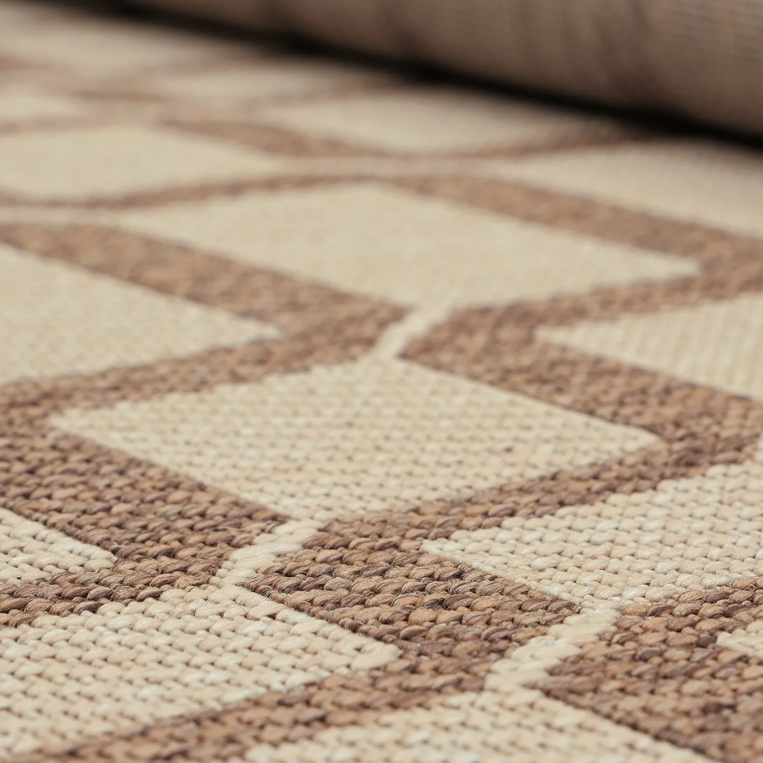 Alfombras de Interior/Exterior - Nicosia (marrón)