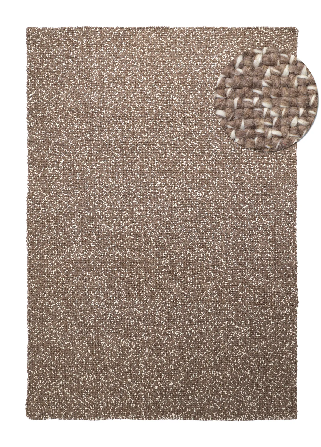Alfombras de Interior/Exterior - Orta Wool Look (marrón)