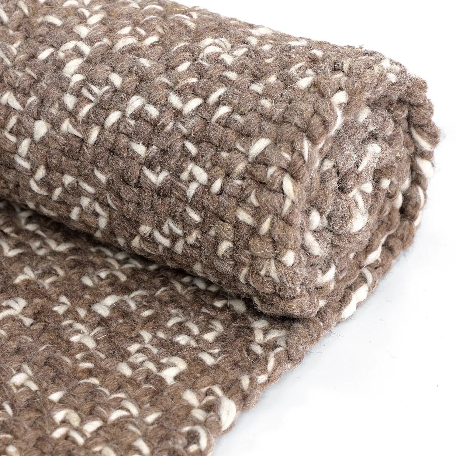 Alfombras de Interior/Exterior - Orta Wool Look (marrón)