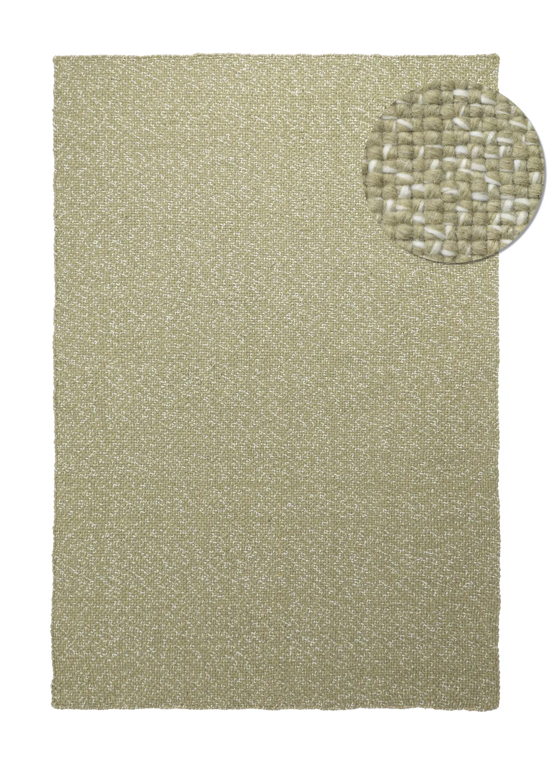 Alfombras de Interior/Exterior - Orta Wool Look (verde musgo)