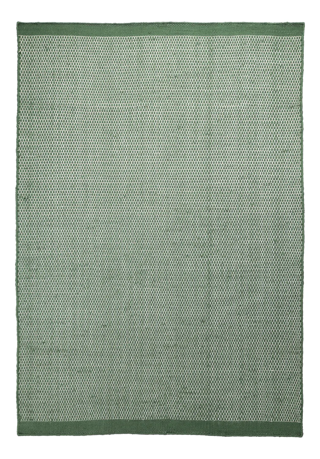Alfombras de Interior/Exterior - Coastal Wool Look (verde/blanco)