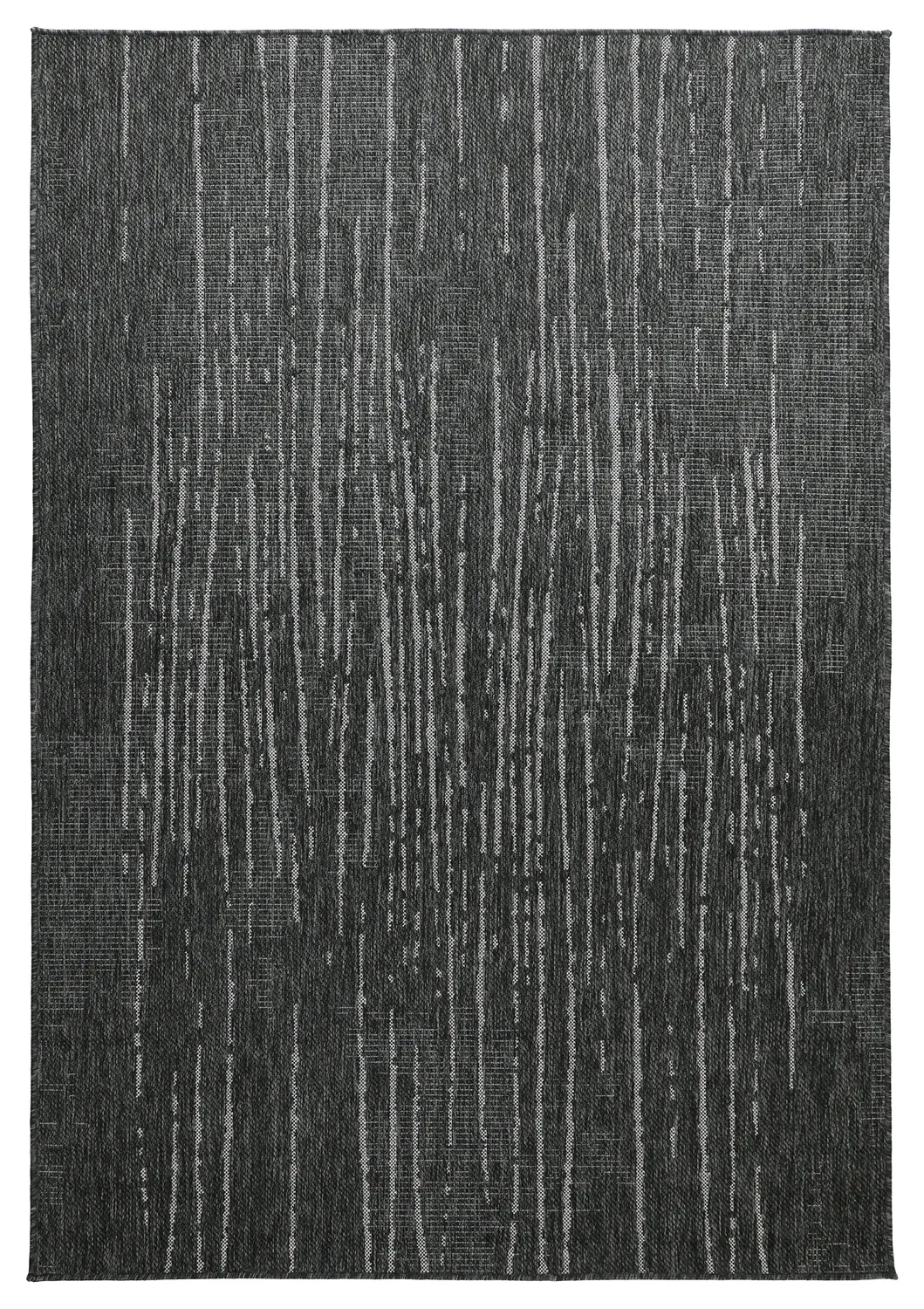 Alfombras de Interior/Exterior - Ragusa (negro/crema)