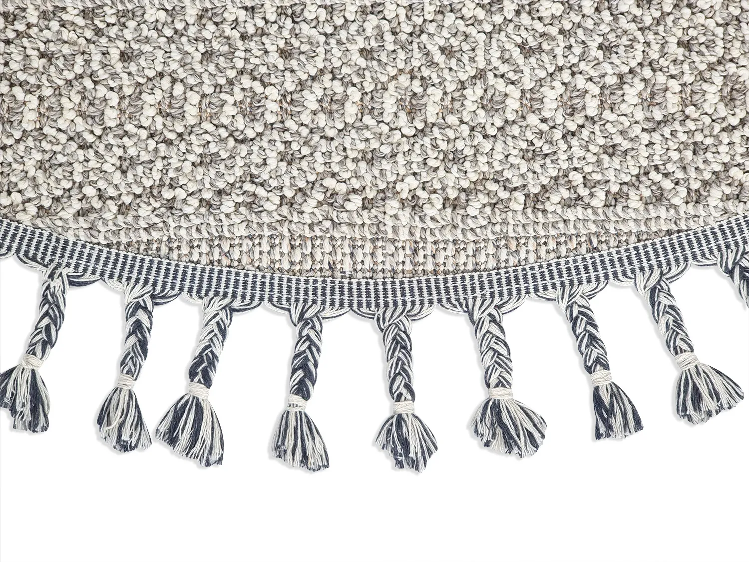 Alfombras redondeadas - Indoor/Outdoor Athena (gris)
