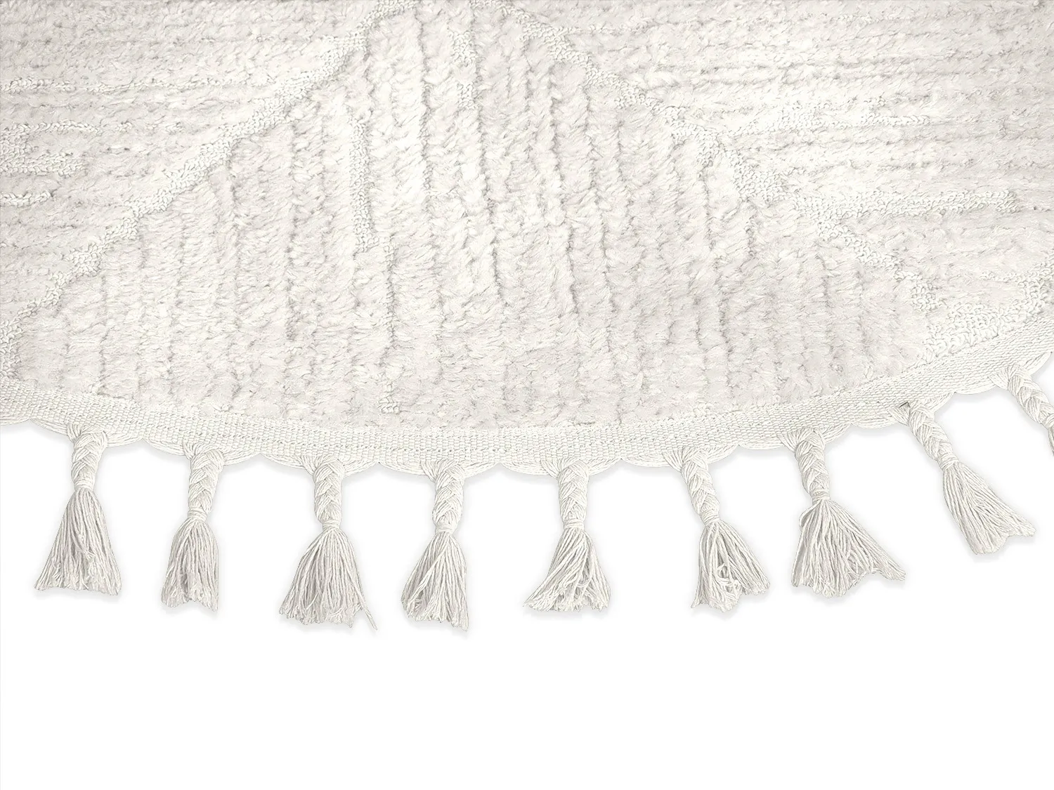 Alfombras redondeadas - Dallas (offwhite)