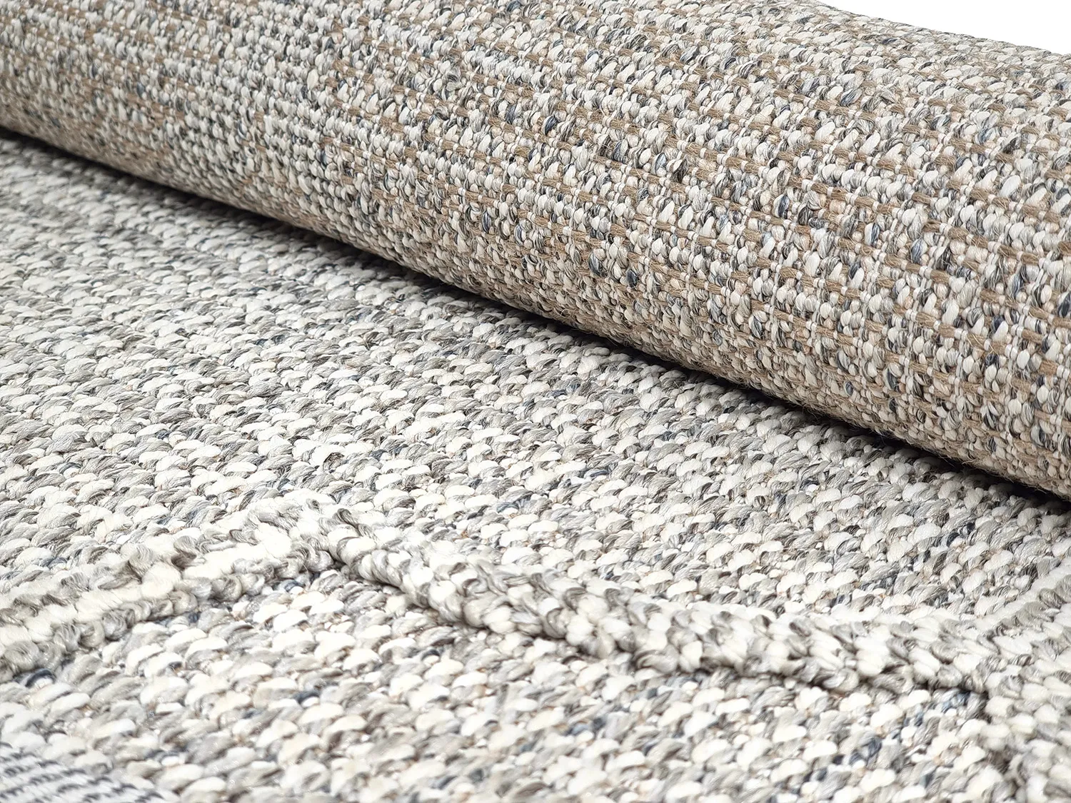 Alfombras redondeadas - Indoor/Outdoor Santos (gris)