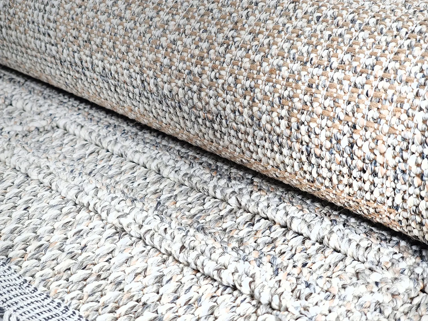 Alfombras redondeadas - Indoor/Outdoor Victoria (gris)