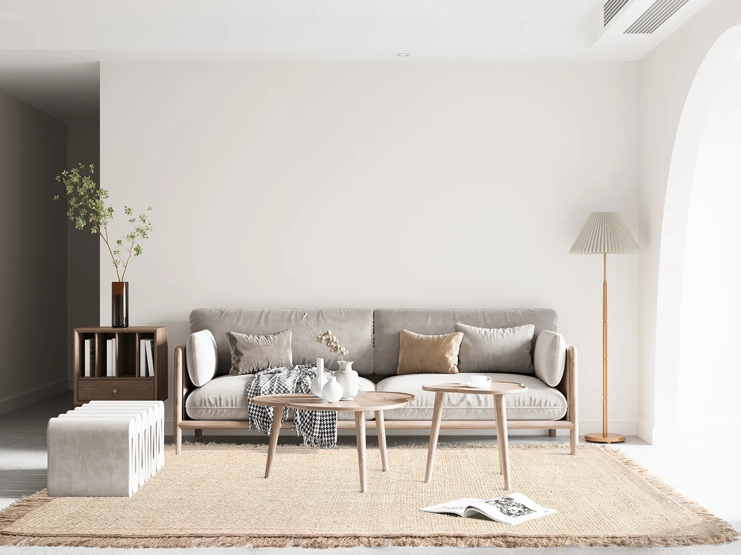Alfombra de Lana - Pike (beige)