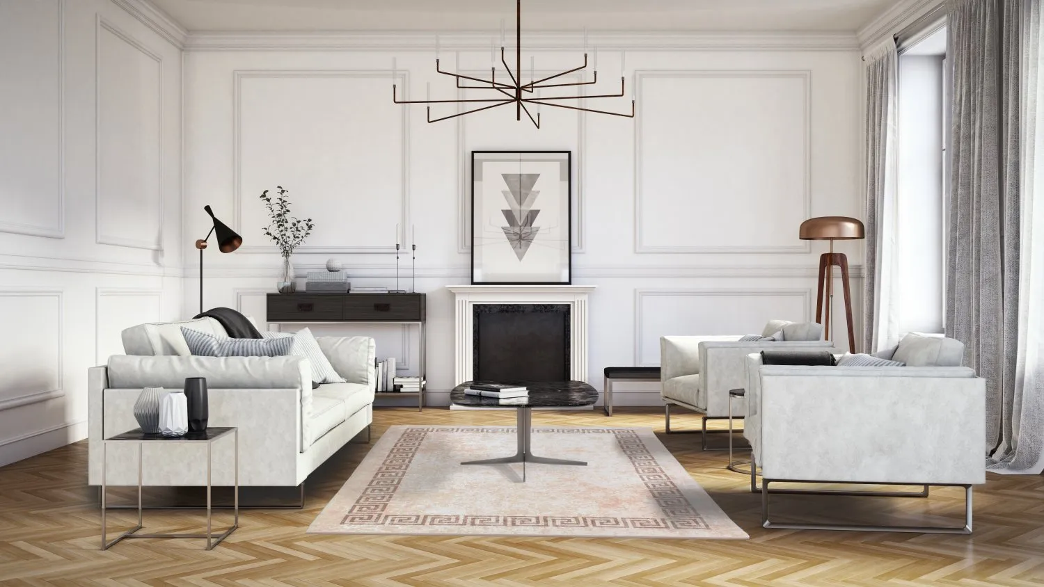 Alfombra Wilton - Zakynthos (beige)