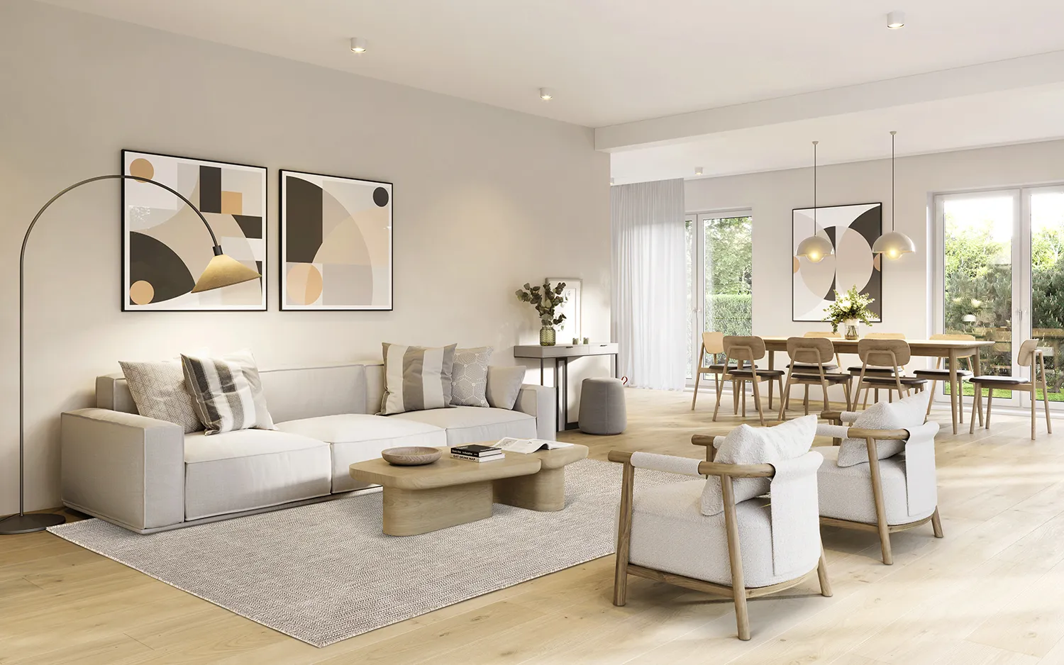 Alfombras de Interior/Exterior - Arlo (beige)